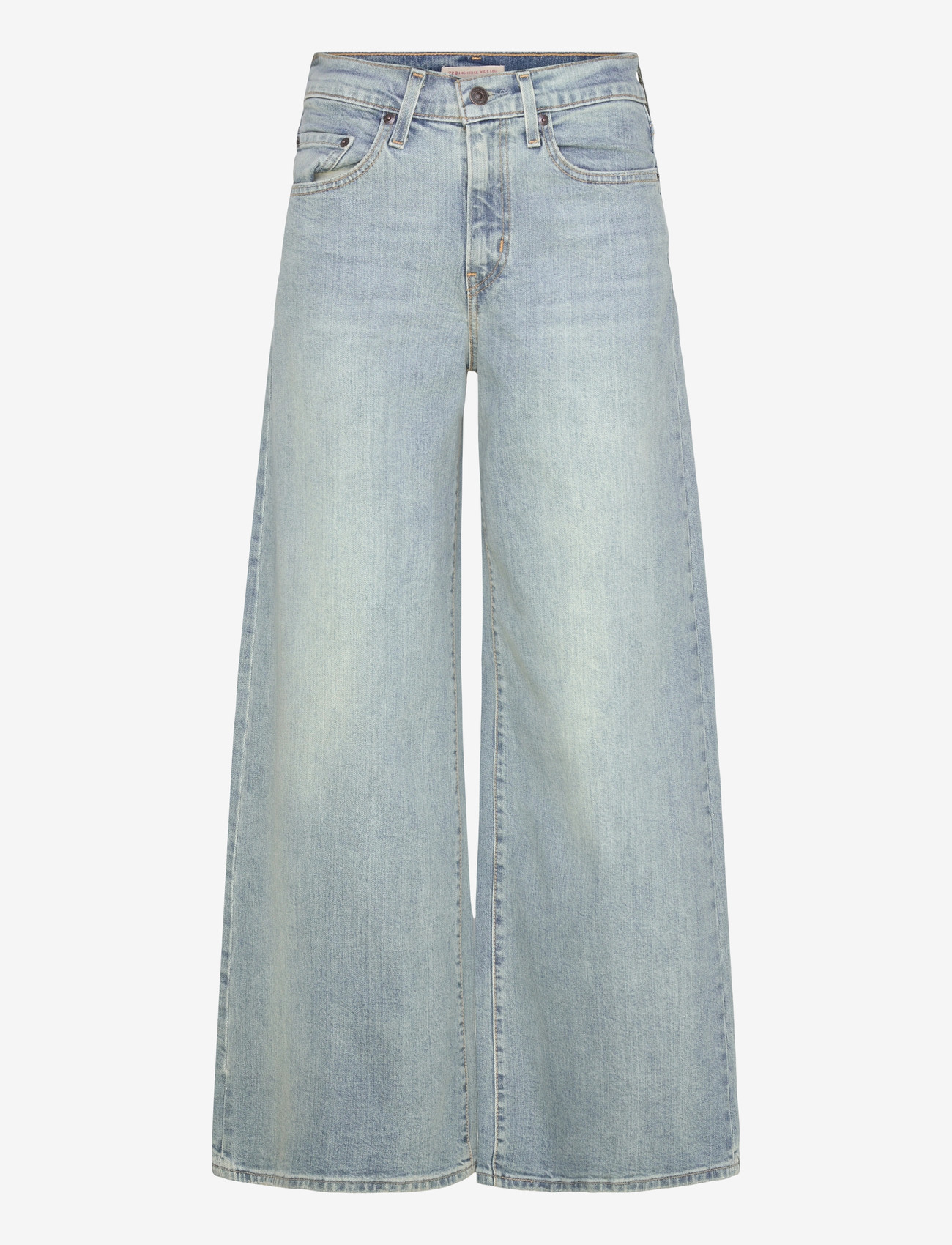 Levi's® - 728 HR WIDE LEG HEADWINDS AHEA - vida jeans - light indigo - worn in - 1