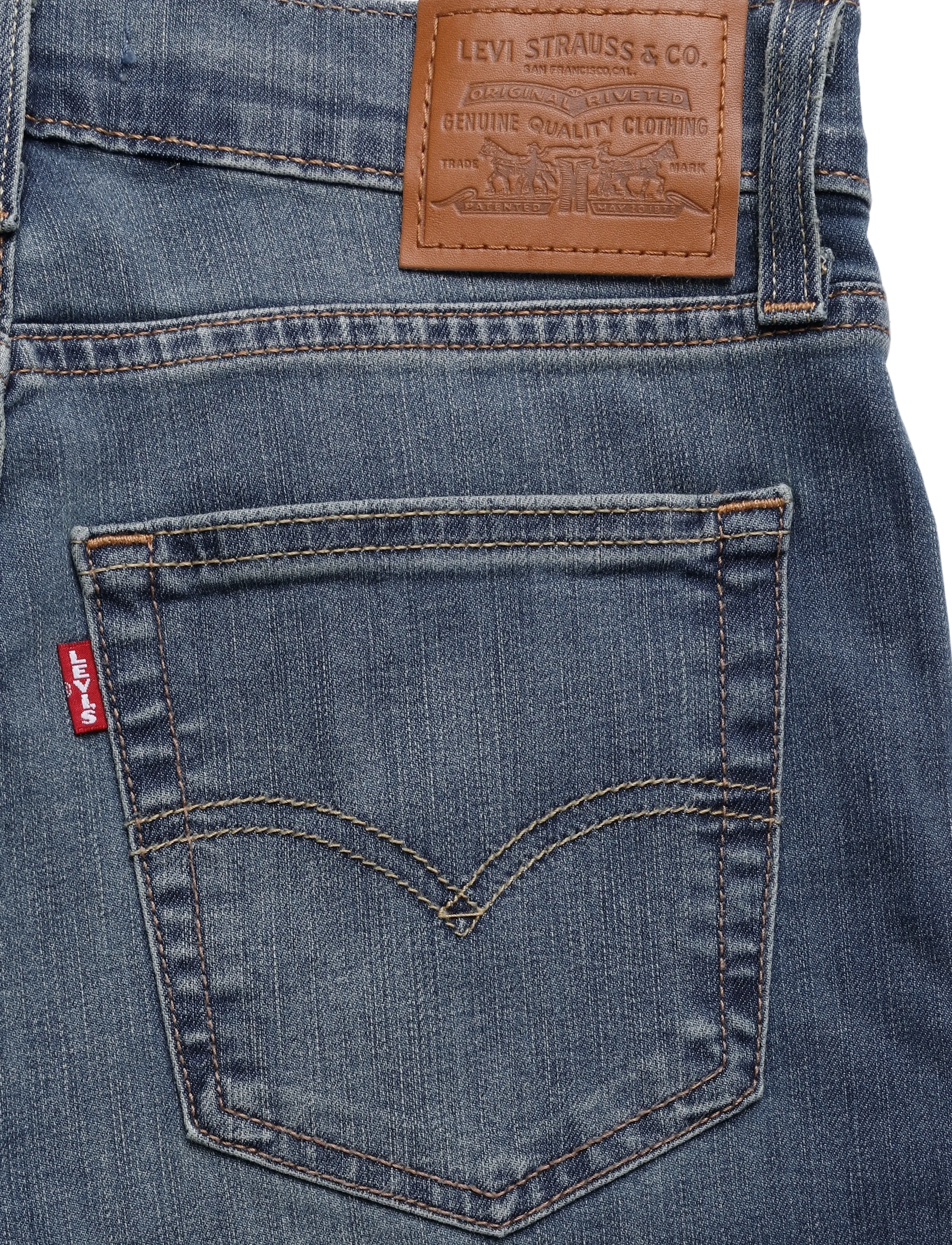 Levi's® - 728 HR WIDE LEG QUIET COOL - laia säärega teksad - med indigo - worn in - 4