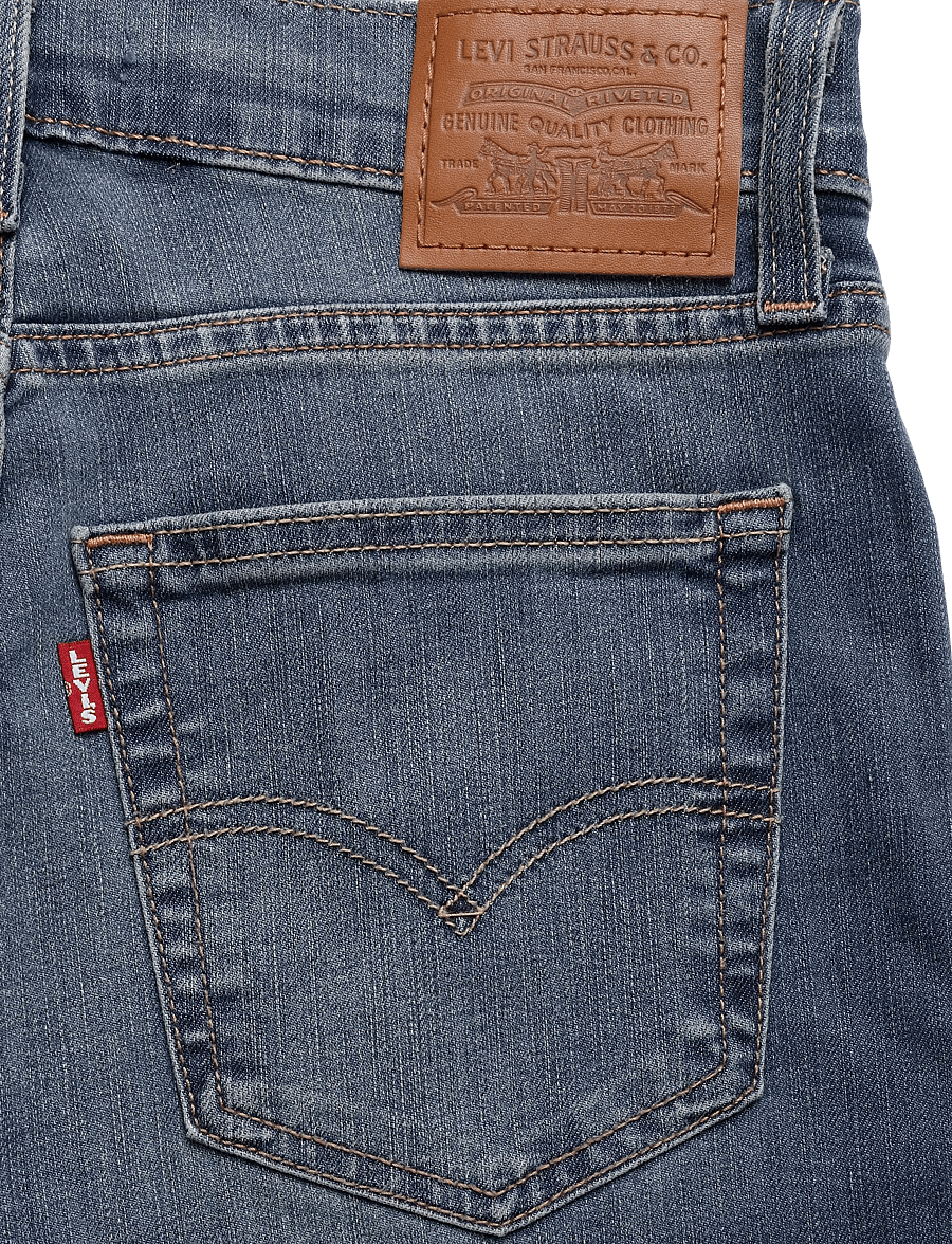 Levi's® - 728 HR WIDE LEG QUIET COOL - laia säärega teksad - med indigo - worn in - 4