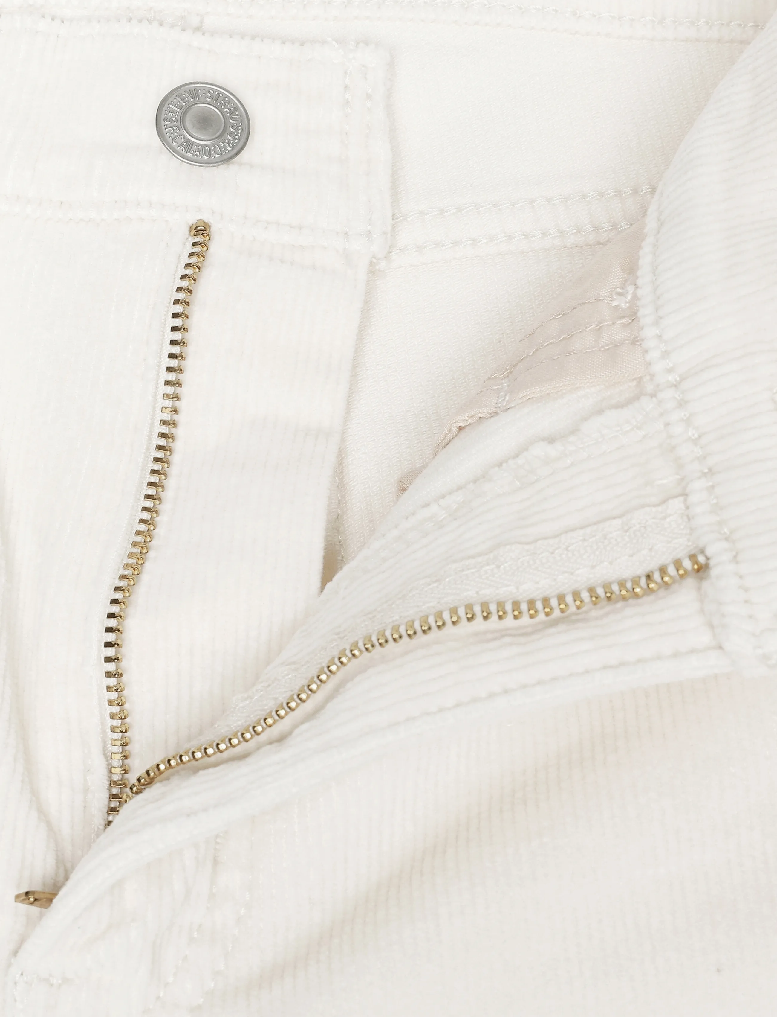 Levi's® - 728 HR WIDE LEG EGRET - hosen mit weitem bein - whites - 3