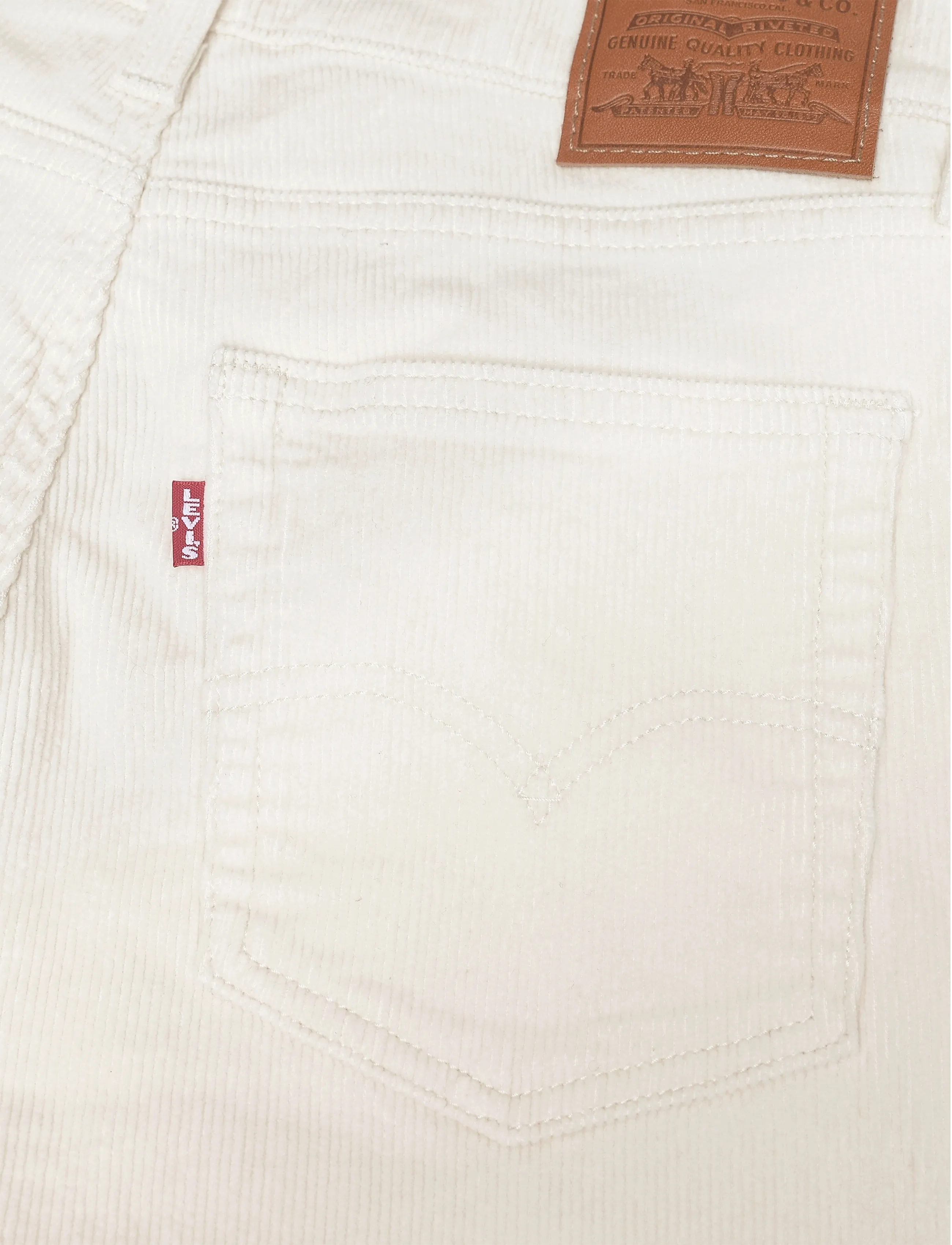 Levi's® - 728 HR WIDE LEG EGRET - hosen mit weitem bein - whites - 4