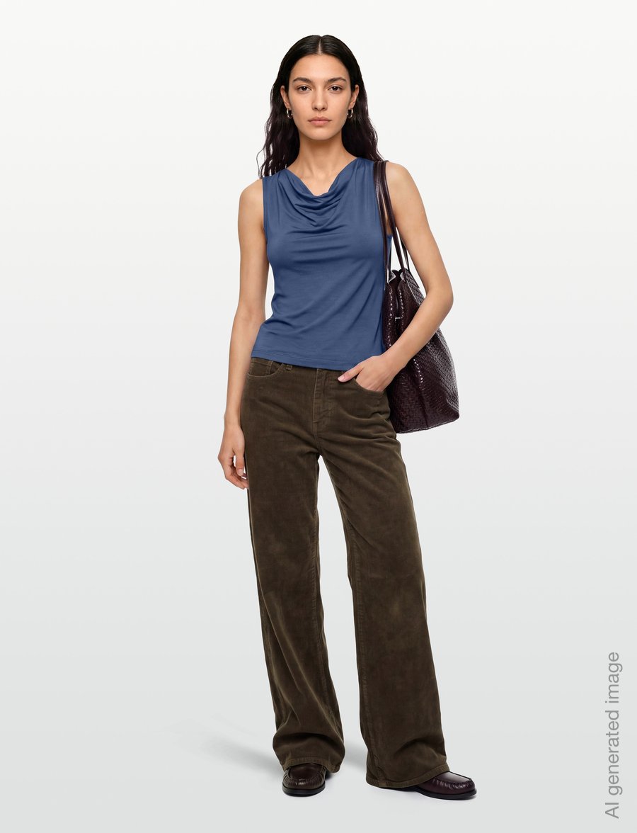 Levi's® - 728 HR WIDE LEG CANTEEN - vida byxor - browns - 0