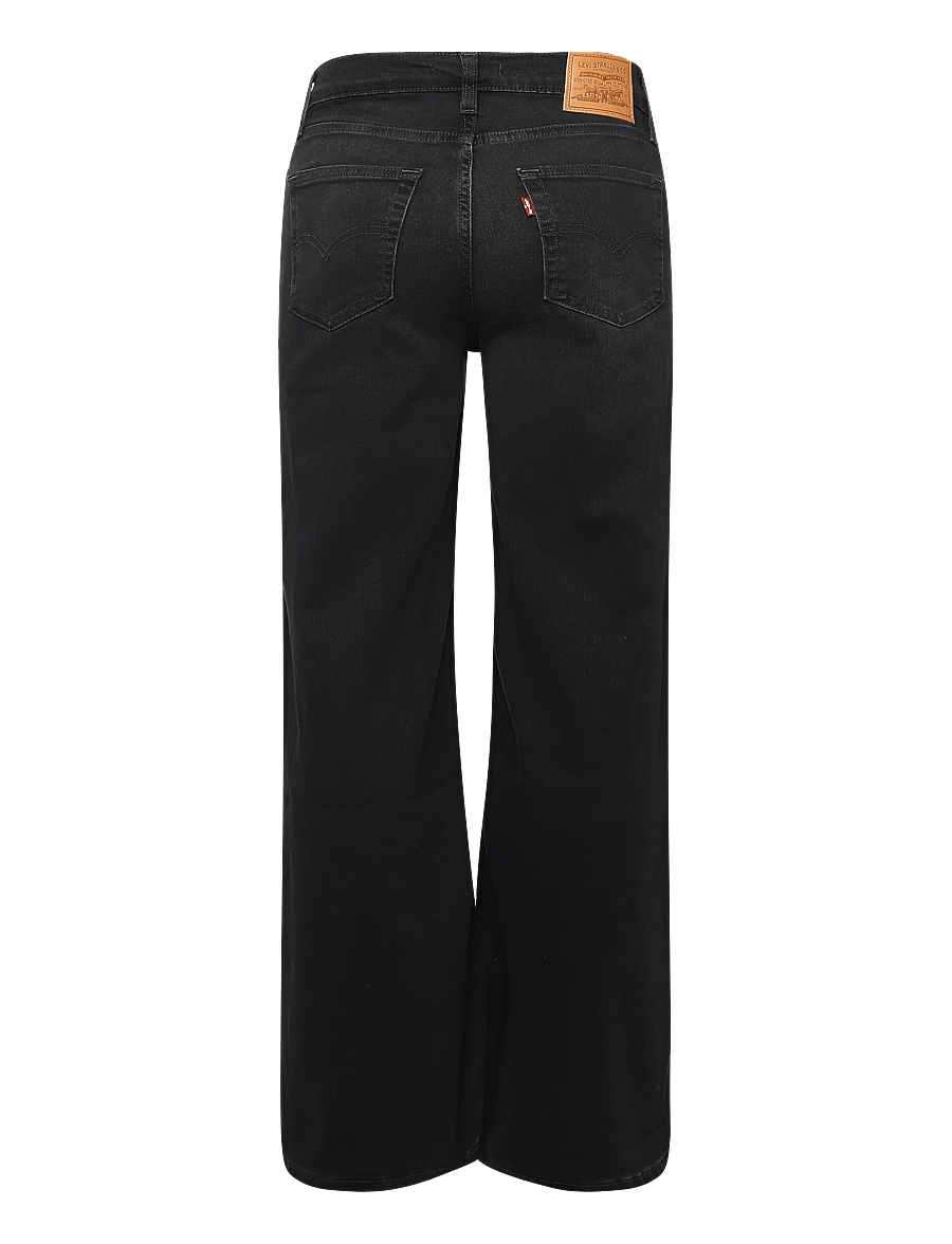 Levi's® - 728 HR WIDE LEG WORN MIDNIGHT - hosen mit weitem bein - blacks - 1