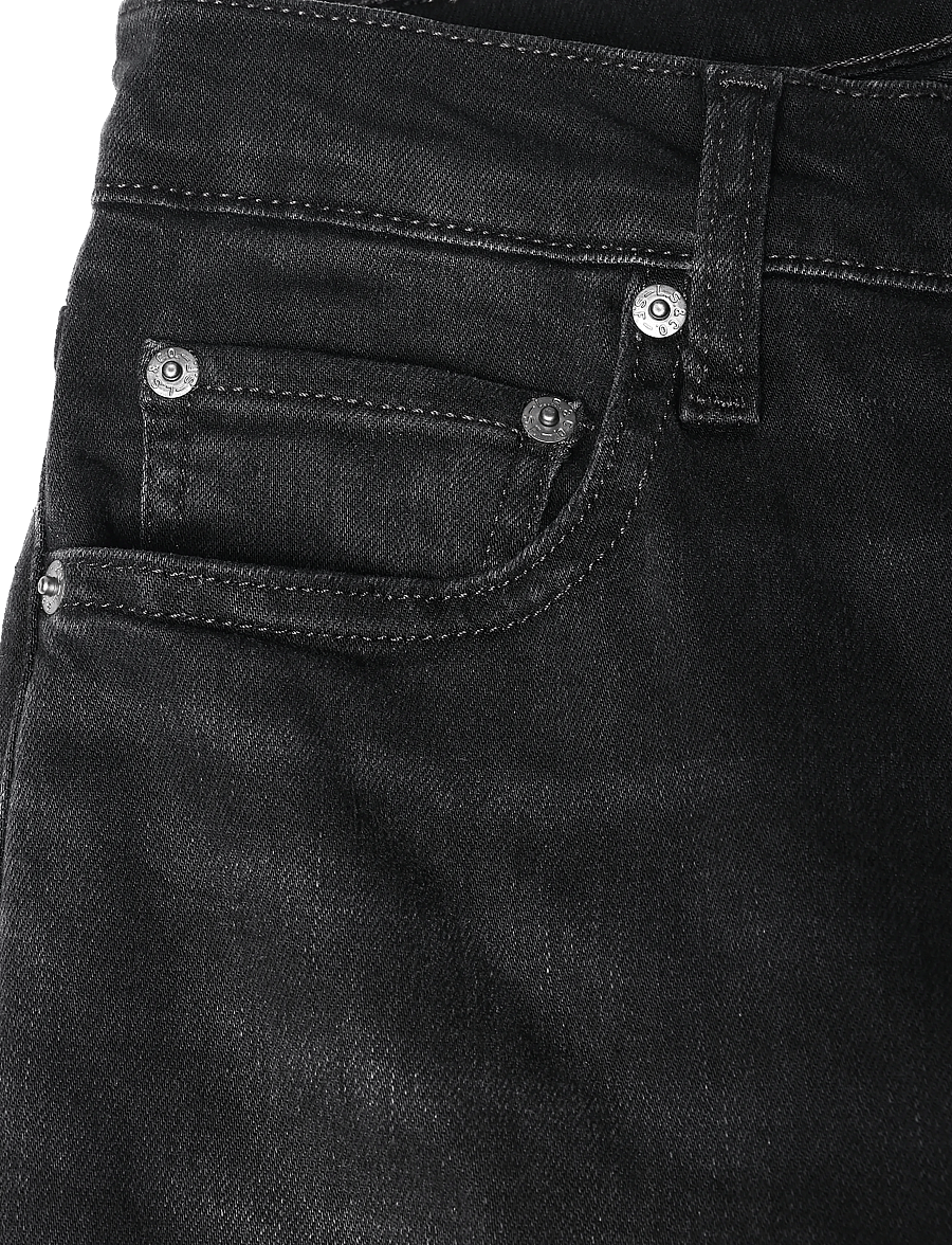 Levi's® - 728 HR WIDE LEG WORN MIDNIGHT - hosen mit weitem bein - blacks - 2