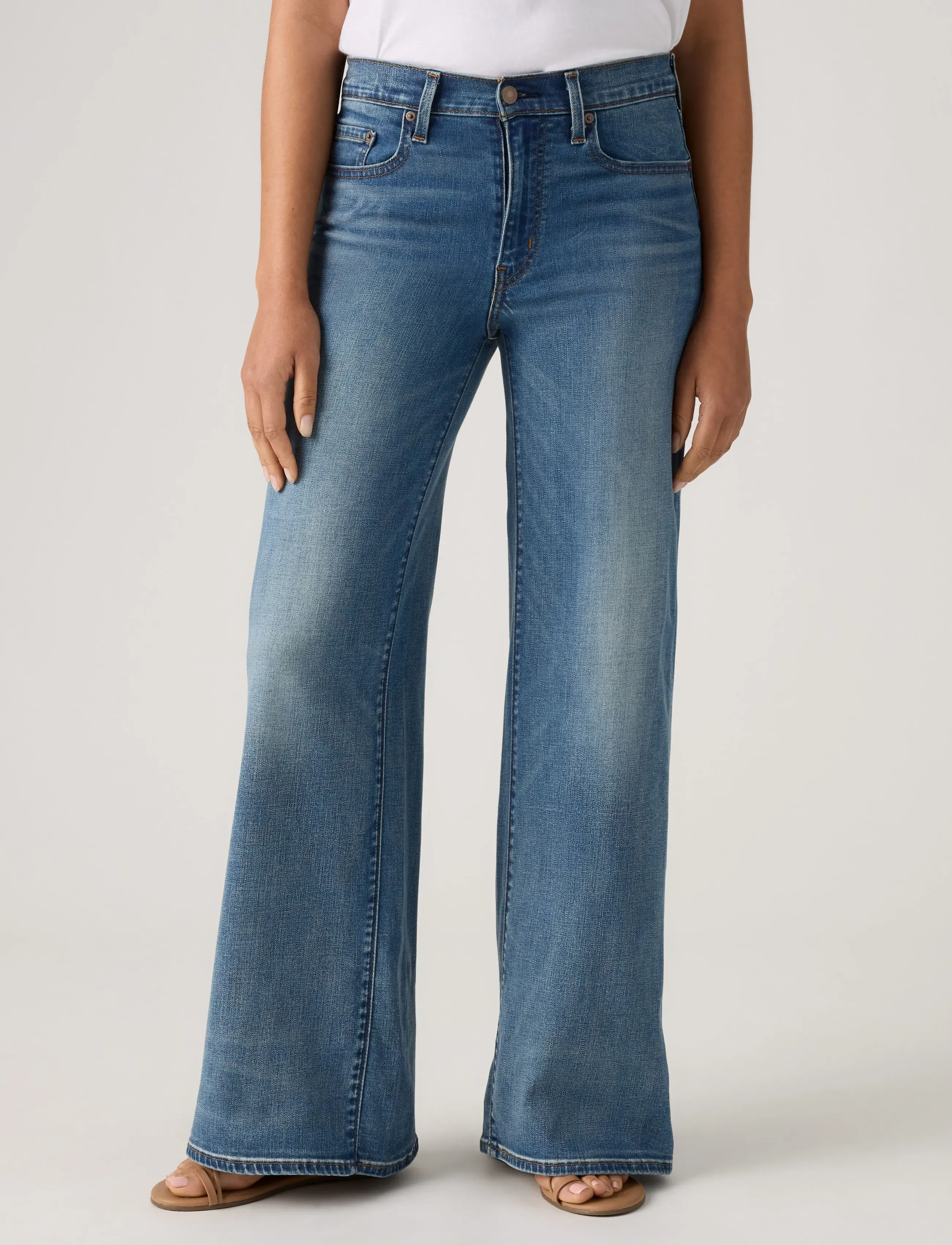 Levi's® - 728 HR WIDE LEG FINDER KEEPER - brede jeans - med indigo - worn in - 5