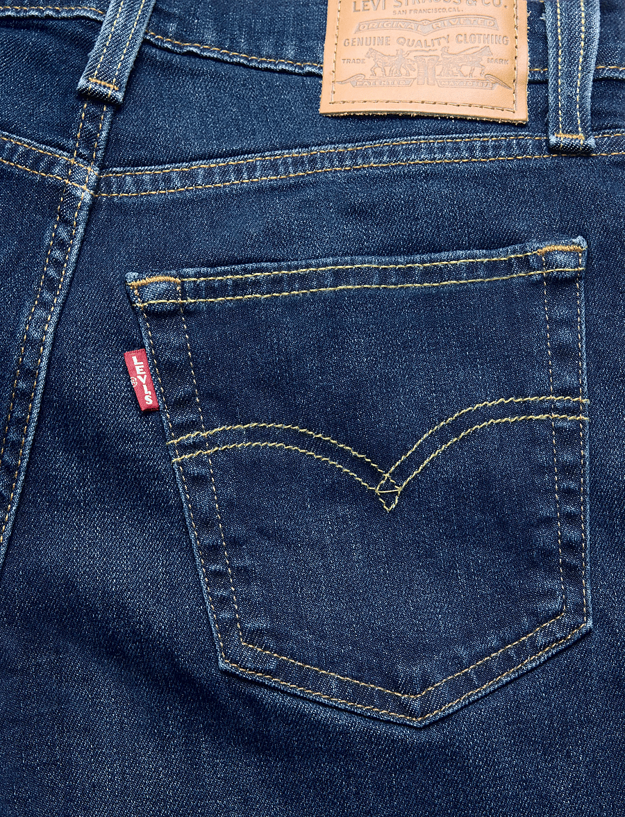Levi's® - 728 HR WIDE LEG TRUE BLUE DARK - hosen mit weitem bein - dark indigo - worn in - 4