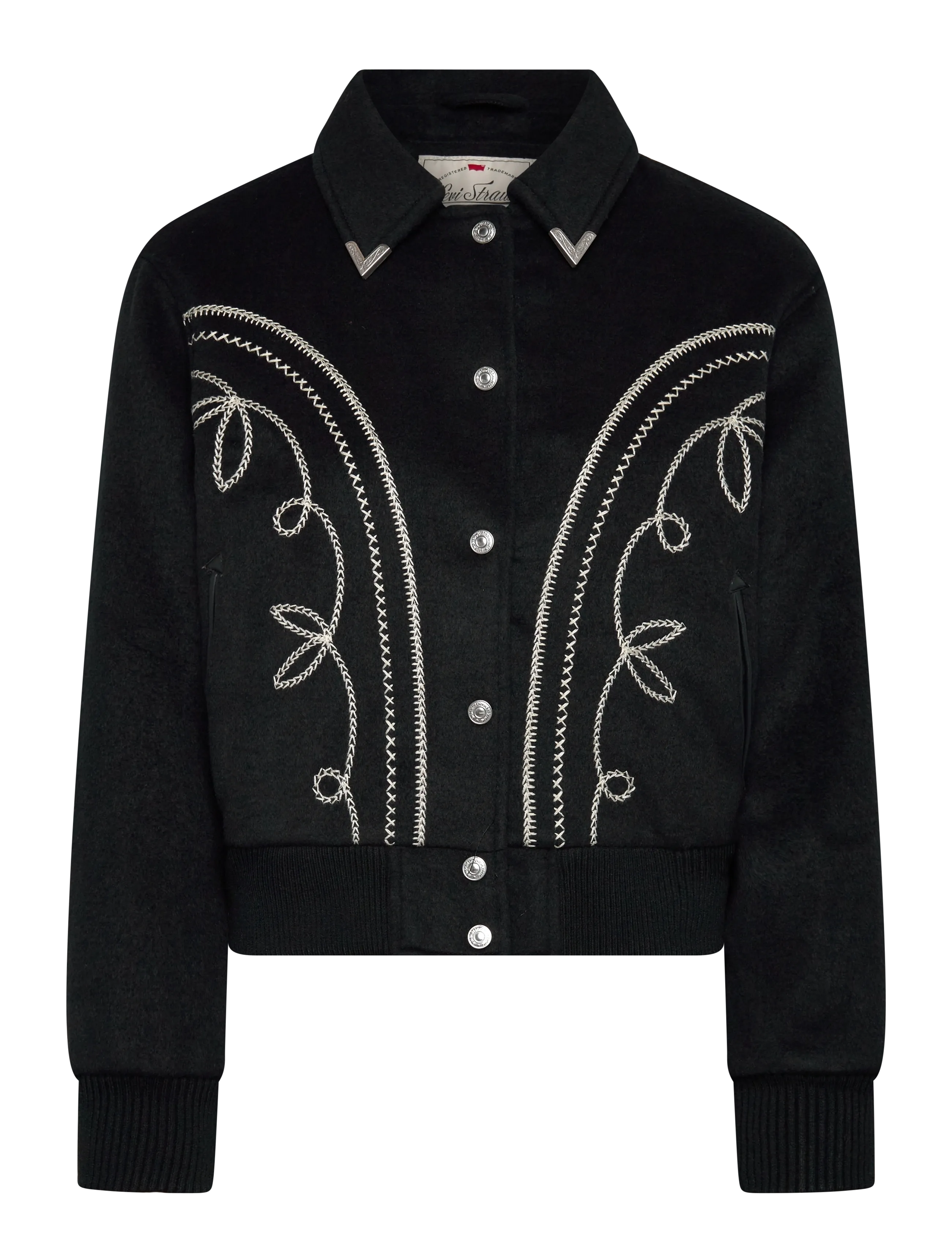 Levi's® LENNOX RODEO JACKET ANTHRACITE - Teksarõivad - BLACKS / black