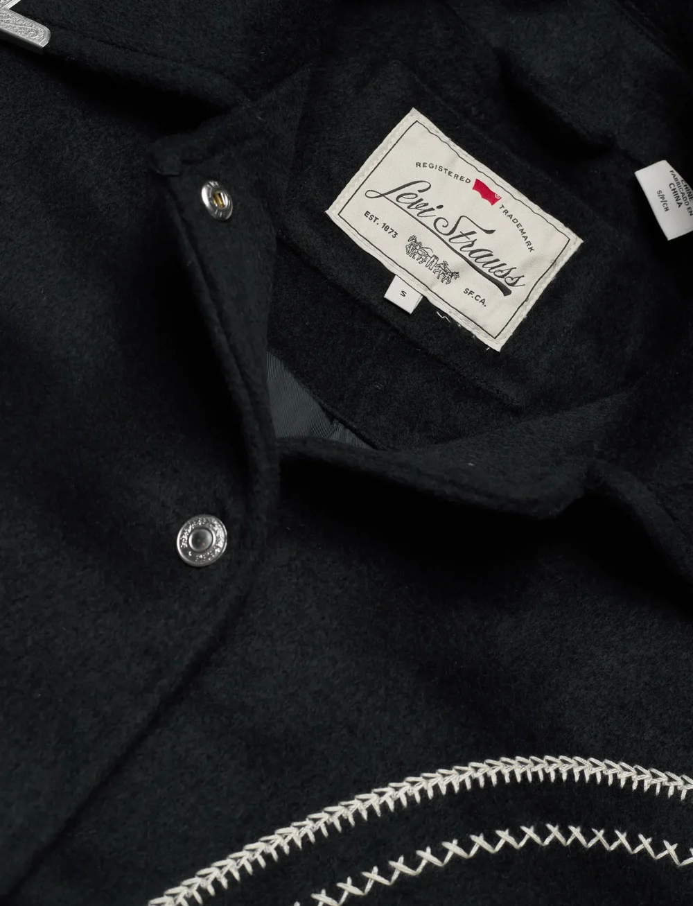 Levi's® - LENNOX RODEO JACKET ANTHRACITE - jeansskjortor - blacks - 4