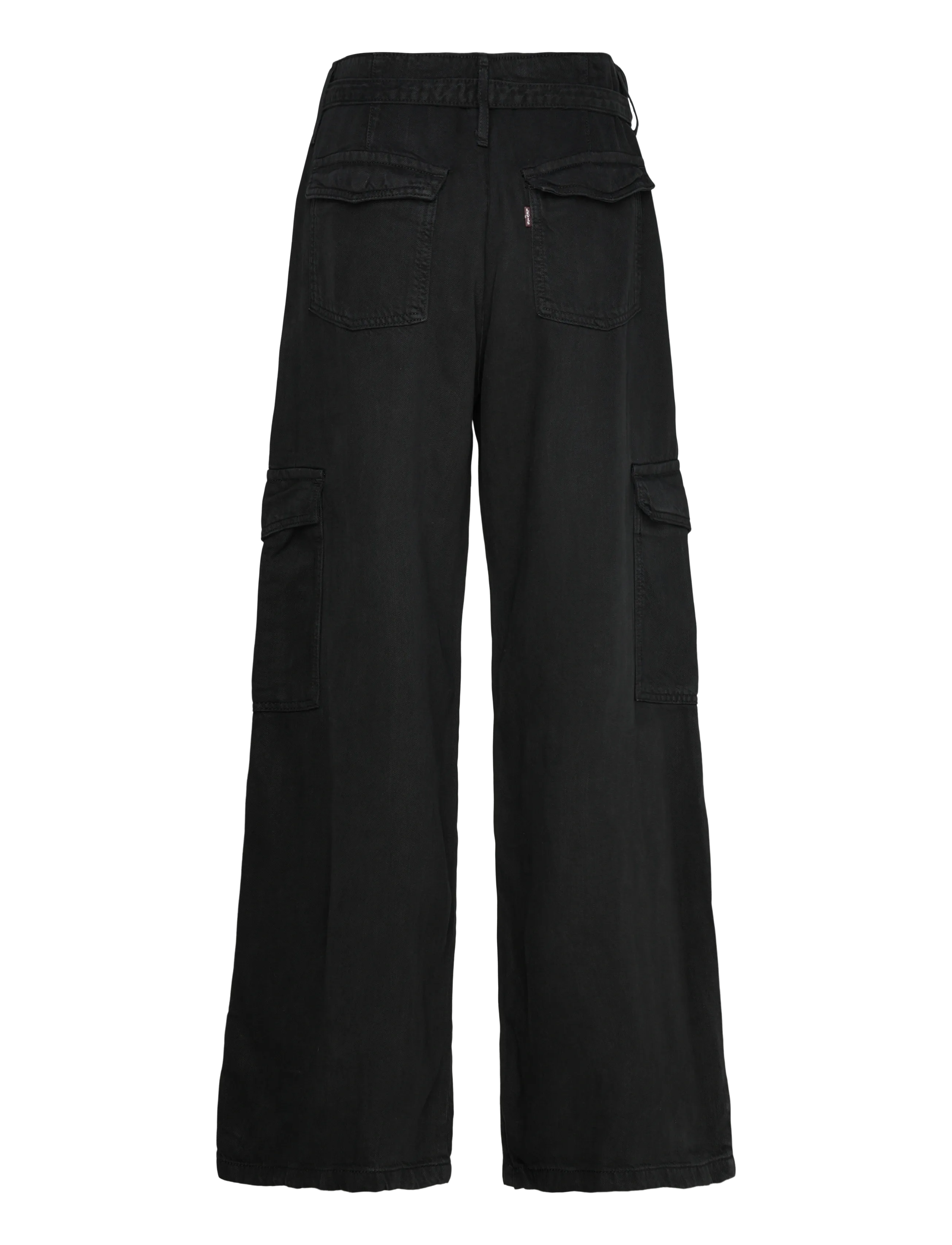 Levi's® - BAGGY DAD CARGO DRAPEY CAVIAR - cargo pants - blacks - 2