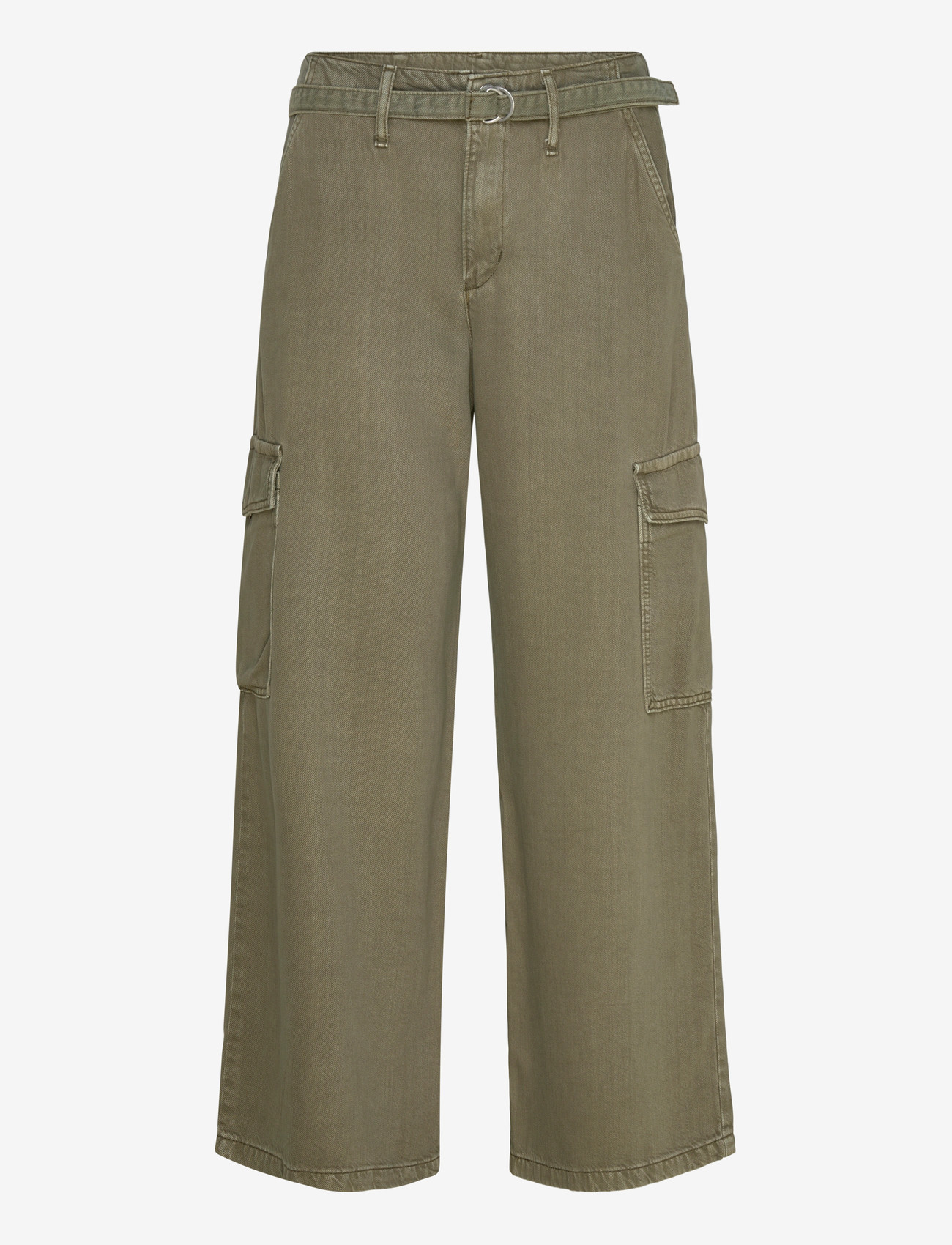 Levi's® - BAGGY DAD CARGO DRAPEY IVY GRE - cargobyxor - greens - 1