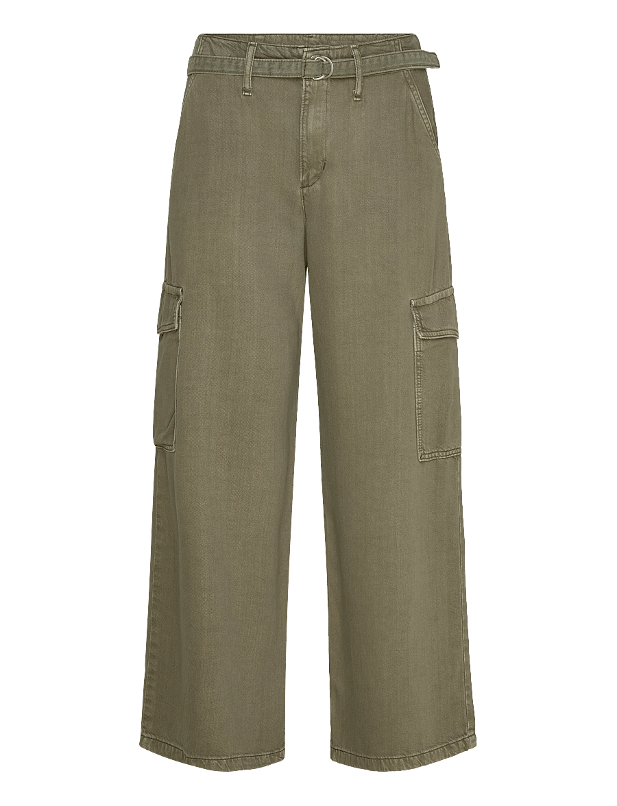 Levi's® - BAGGY DAD CARGO DRAPEY IVY GRE - cargo-hosen - greens - 1