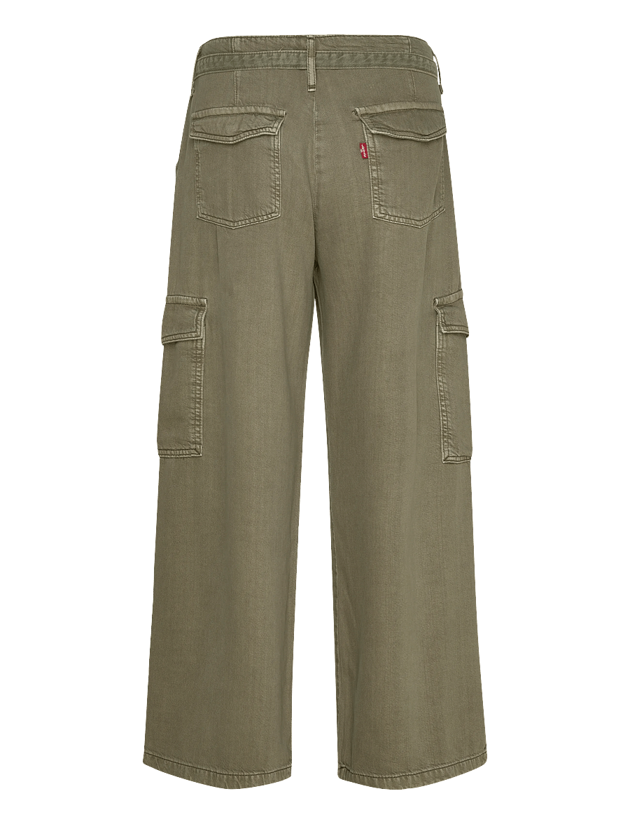 Levi's® - BAGGY DAD CARGO DRAPEY IVY GRE - cargo-hosen - greens - 2