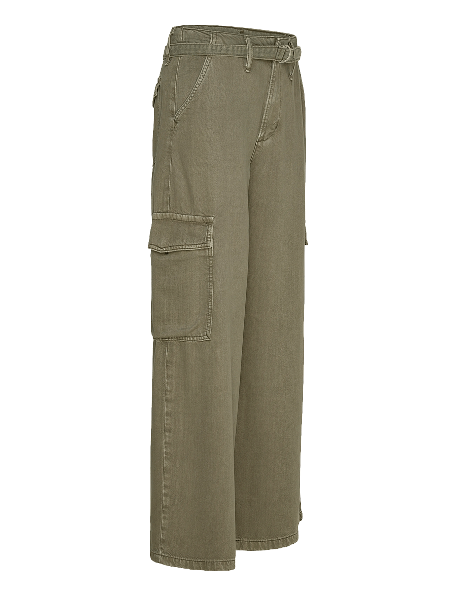 Levi's® - BAGGY DAD CARGO DRAPEY IVY GRE - cargo-hosen - greens - 3