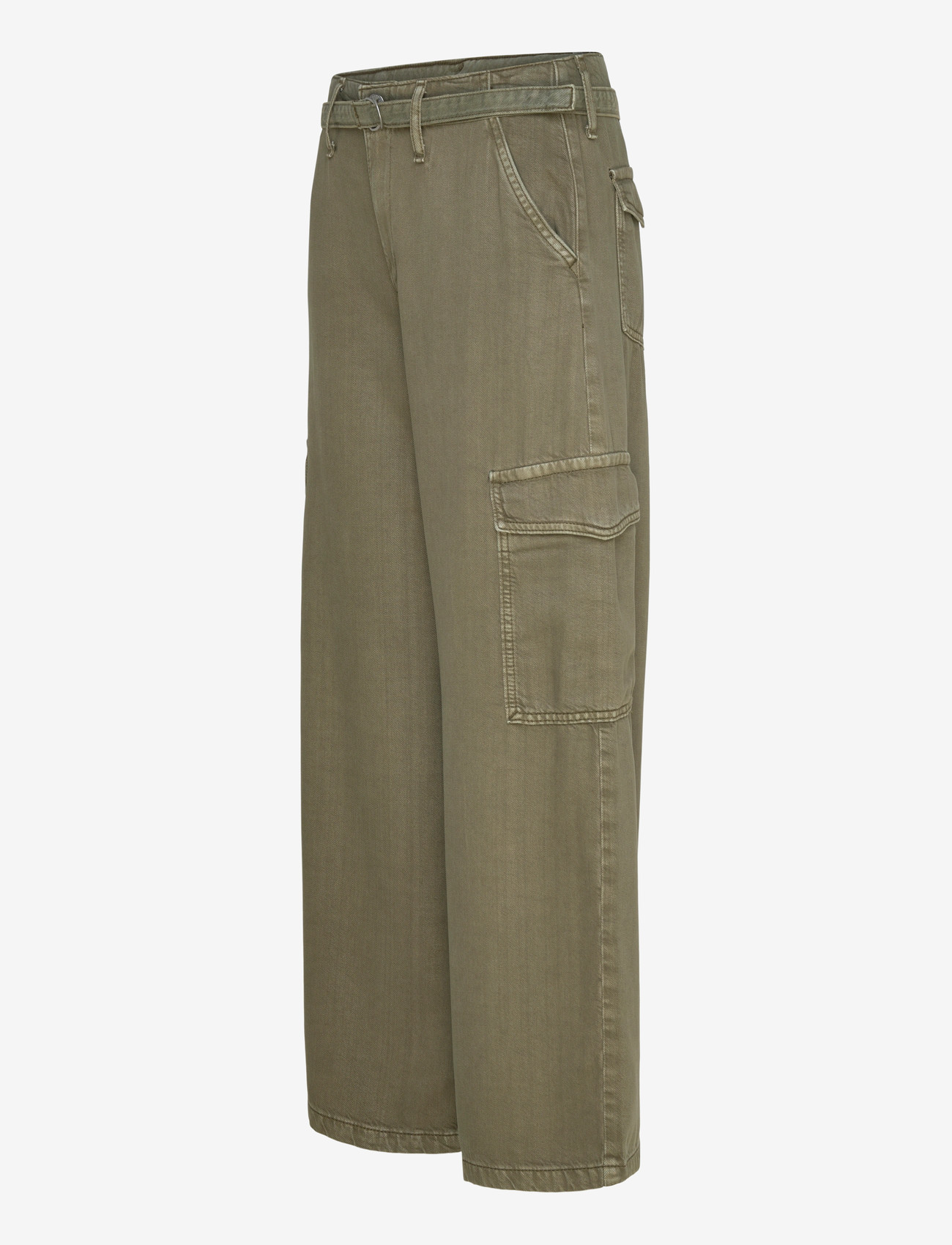 Levi's® - BAGGY DAD CARGO DRAPEY IVY GRE - cargobyxor - greens - 4