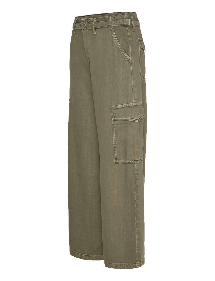 Levi's® - BAGGY DAD CARGO DRAPEY IVY GRE - cargo-hosen - greens - 4