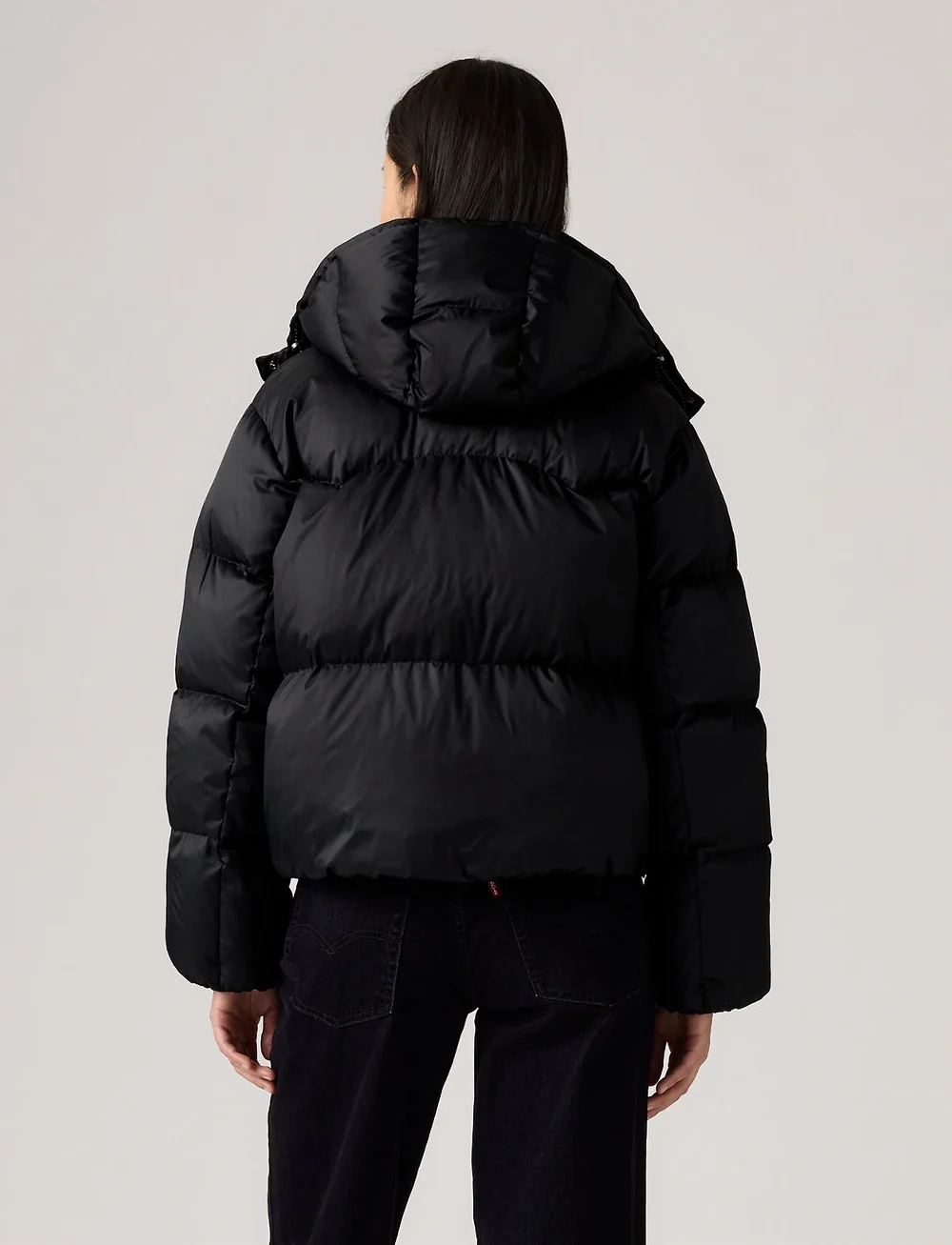 Levi's® - WESTERN BUBBLE SHORTIE ANTHRAC - donsjassen - blacks - 3