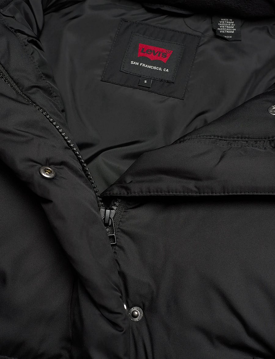 Levi's® - WESTERN BUBBLE SHORTIE ANTHRAC - winterjacken - blacks - 4