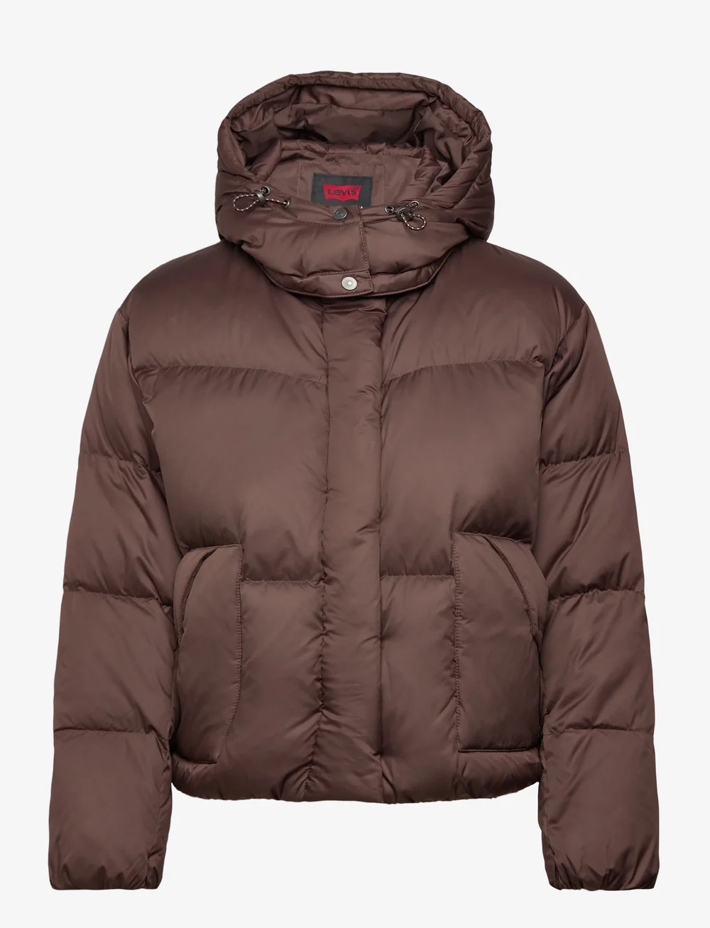 Levi's® - WESTERN BUBBLE SHORTIE BRACKEN - down coats - browns - 1