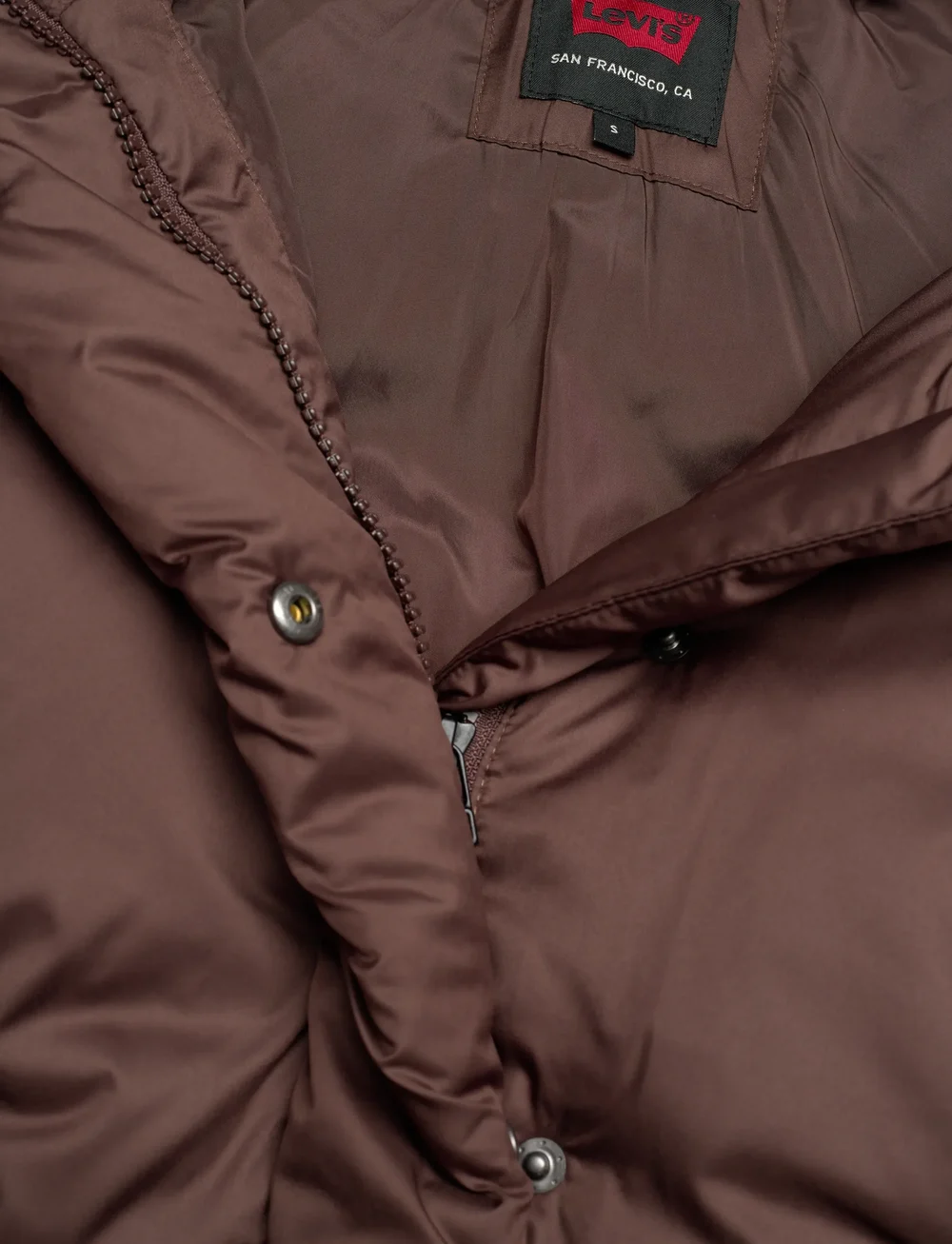 Levi's® - WESTERN BUBBLE SHORTIE BRACKEN - down coats - browns - 4