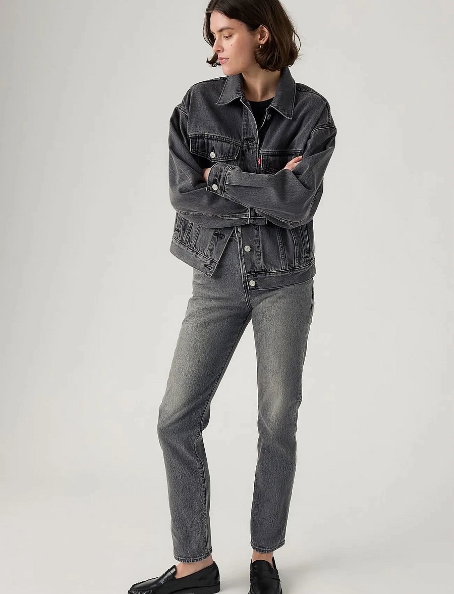 Levi's® - WEDGIE SLIM AFTER HOURS NIGHT - slim jeans - blacks - 0