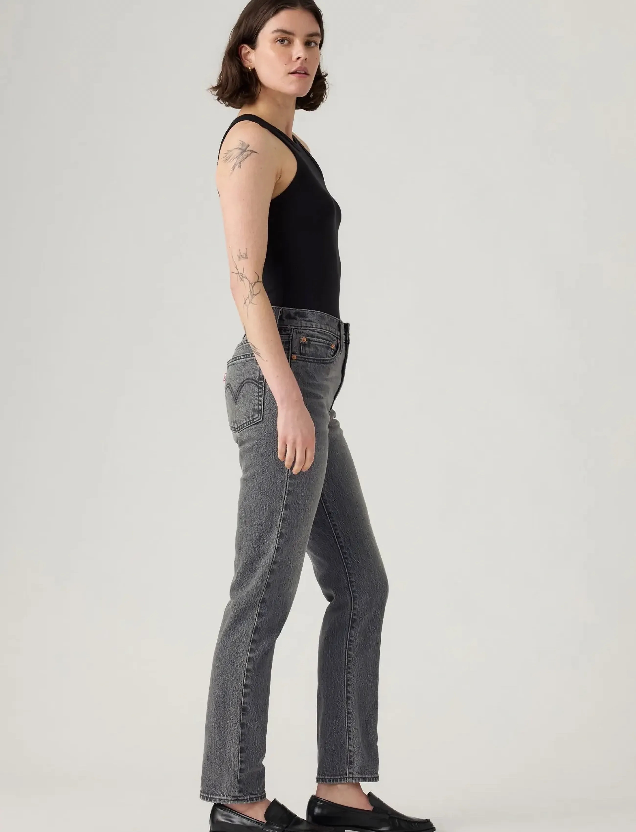 Levi's® - WEDGIE SLIM AFTER HOURS NIGHT - slim jeans - blacks - 3