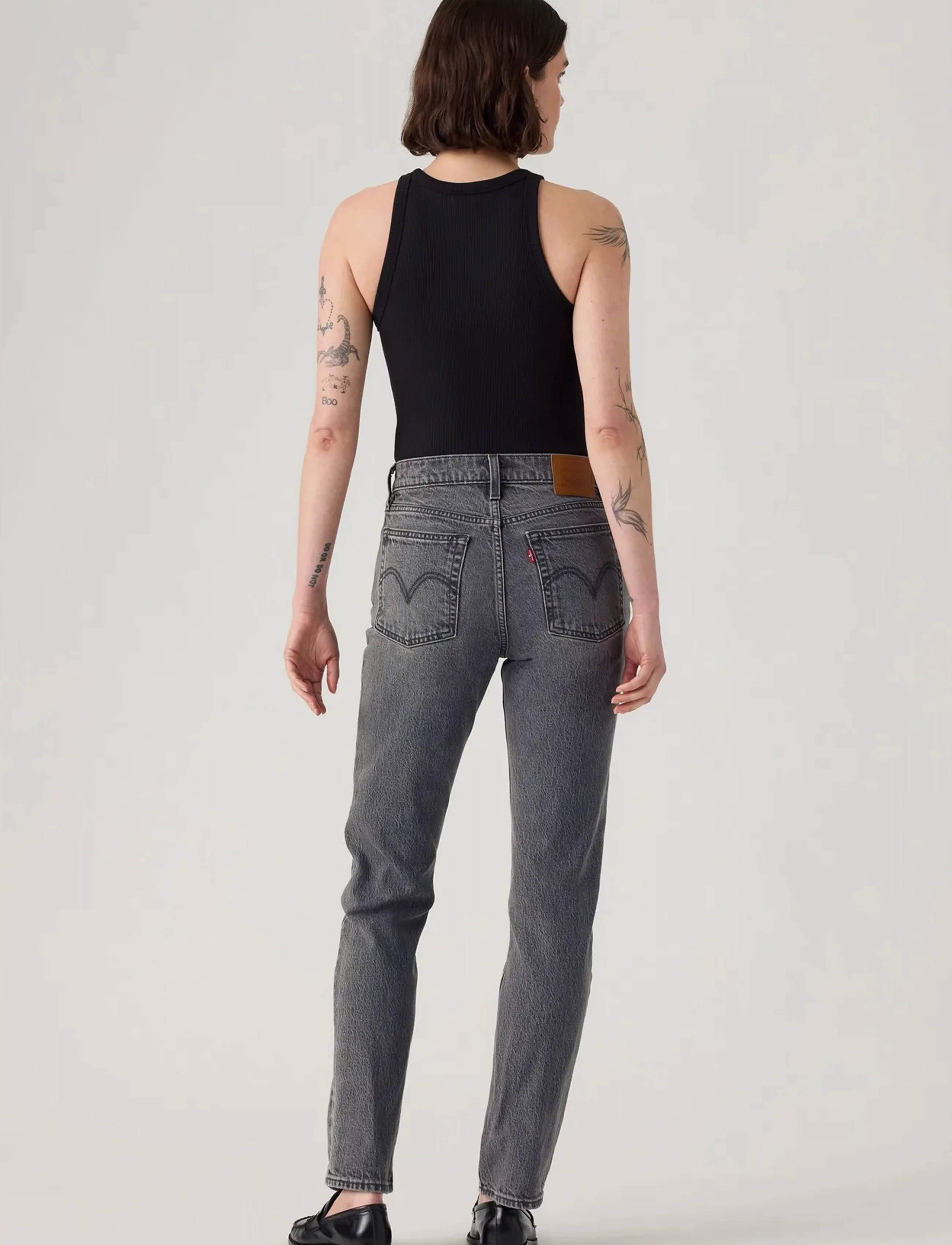 Levi's® - WEDGIE SLIM AFTER HOURS NIGHT - slim jeans - blacks - 4