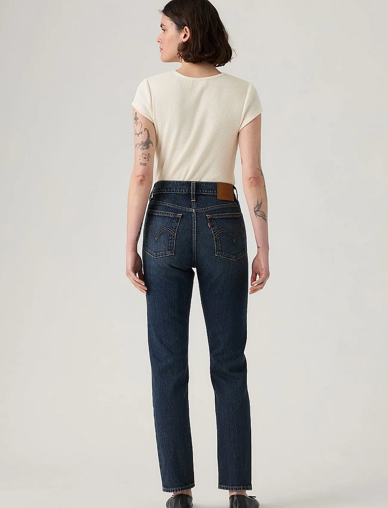 Levi's® - WEDGIE SLIM PARALLEL LIFE - slim jeans - dark indigo - worn in - 4