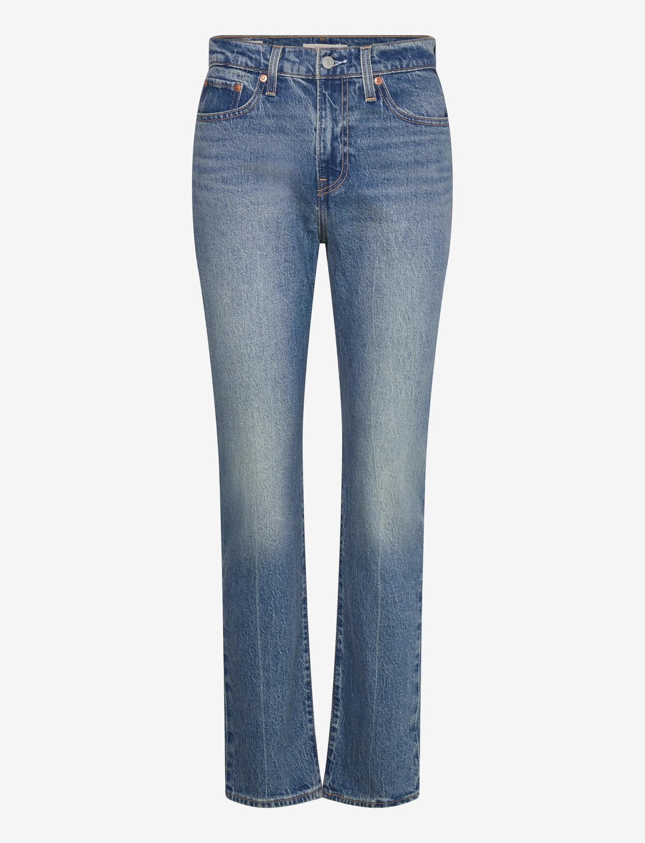 Levi's® - WEDGIE SLIM CITY SLIM - slim jeans - med indigo - worn in - 1