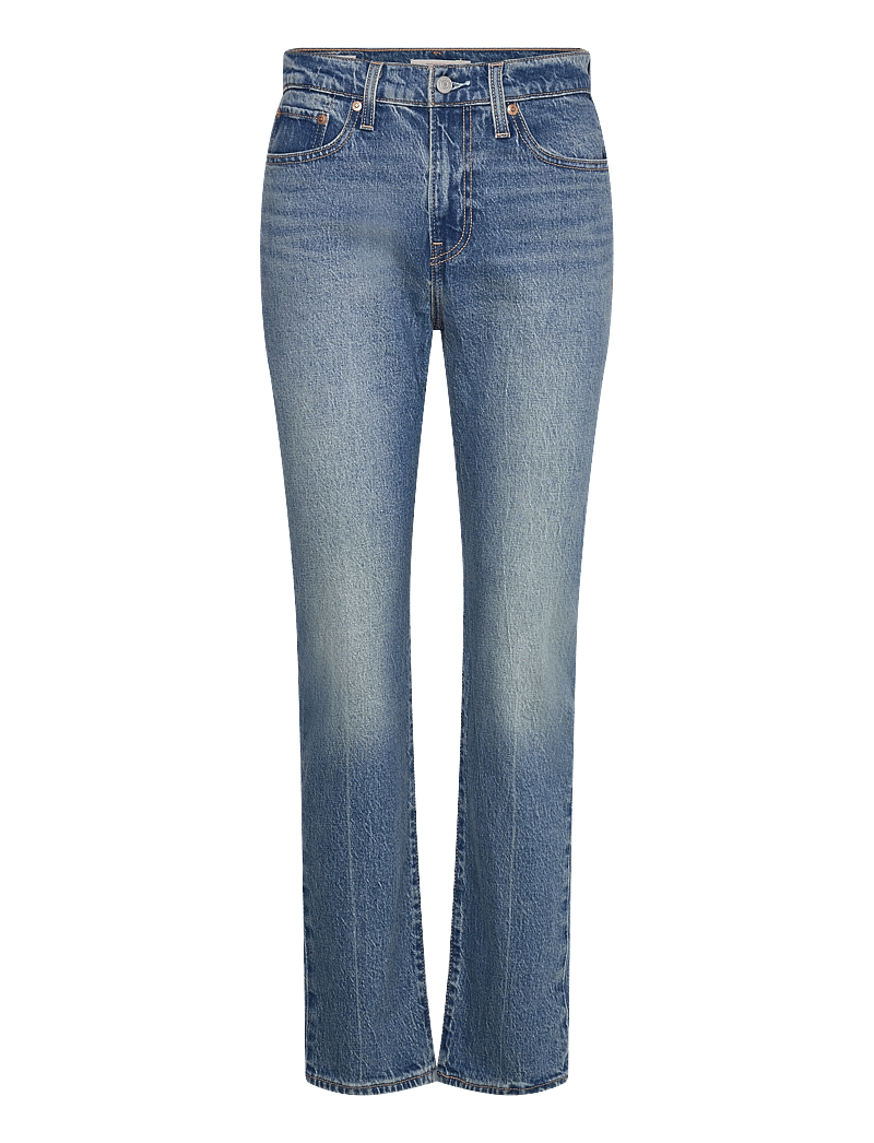 Levi's® - WEDGIE SLIM CITY SLIM - slim jeans - med indigo - worn in - 1