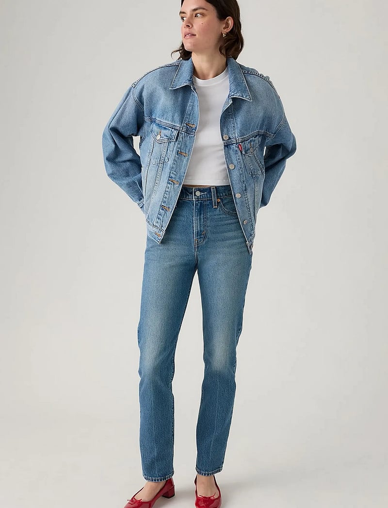 Levi's® - WEDGIE SLIM CITY SLIM - slim jeans - med indigo - worn in - 0