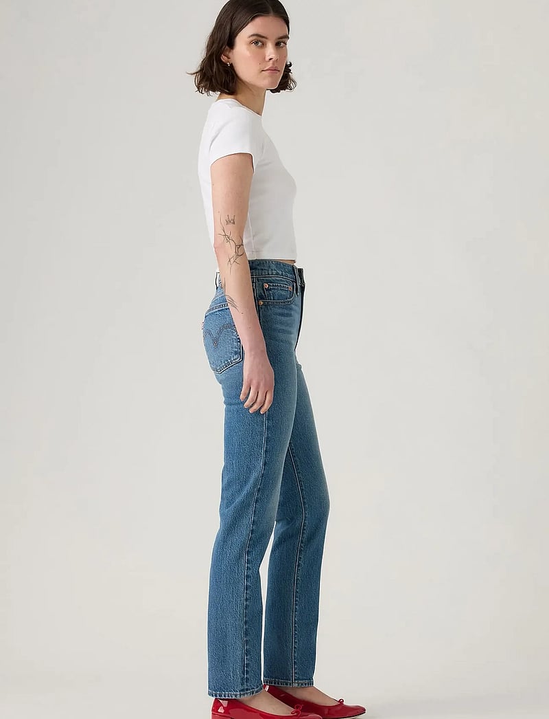 Levi's® - WEDGIE SLIM CITY SLIM - slim jeans - med indigo - worn in - 3