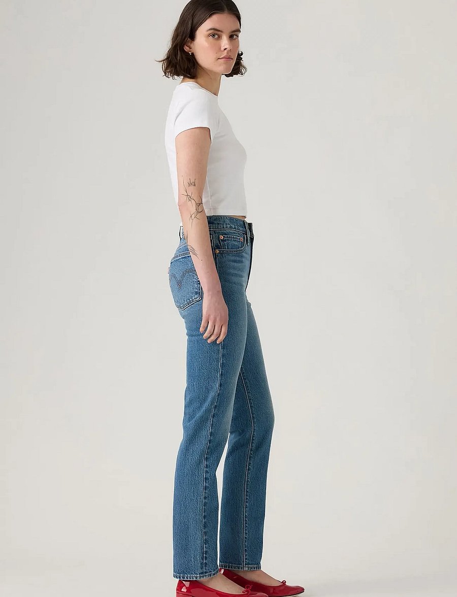 Levi's® - WEDGIE SLIM CITY SLIM - wąskie dżinsy - med indigo - worn in - 3