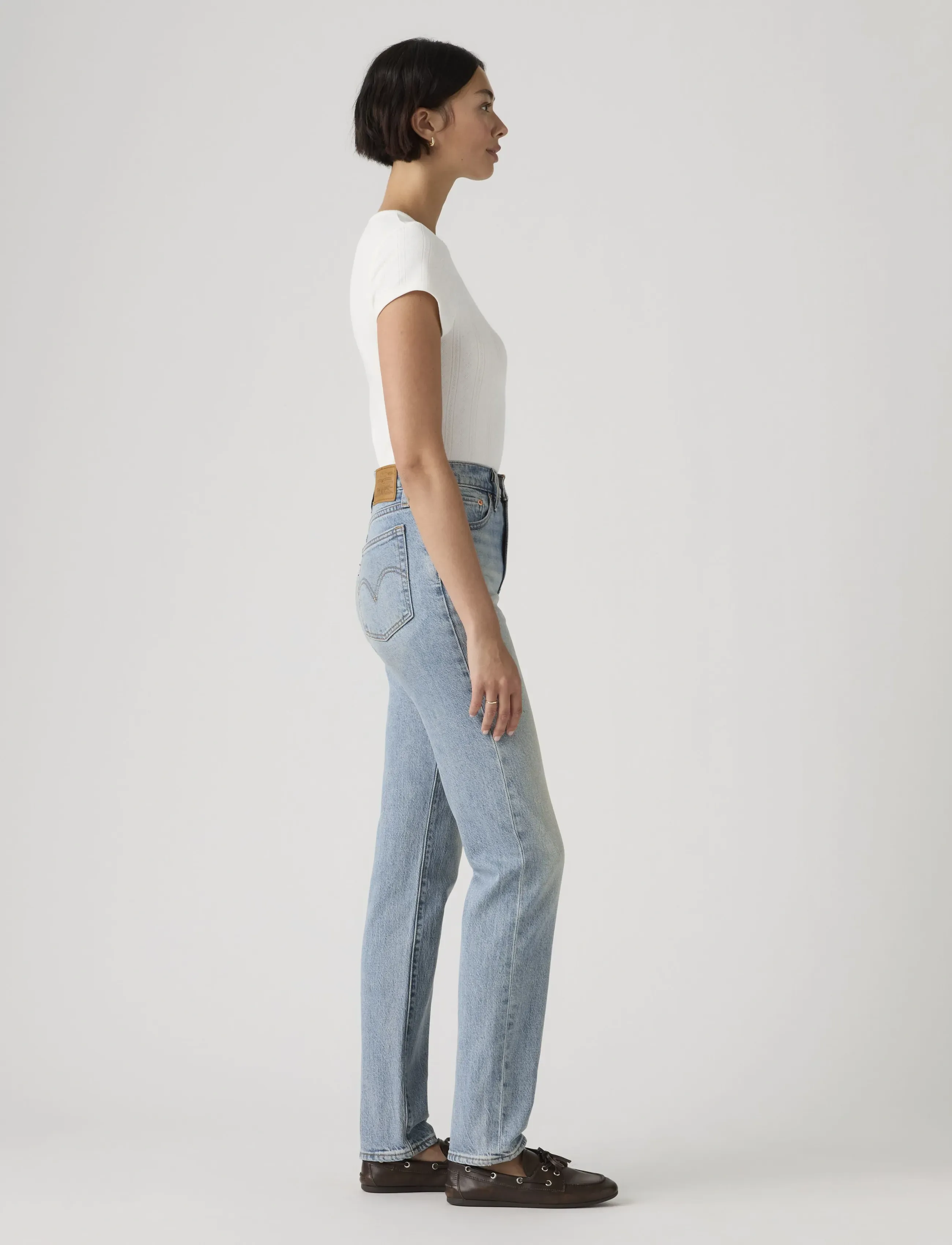 Levi's® - WEDGIE SLIM IN THE DUST - slim jeans - med indigo - worn in - 3