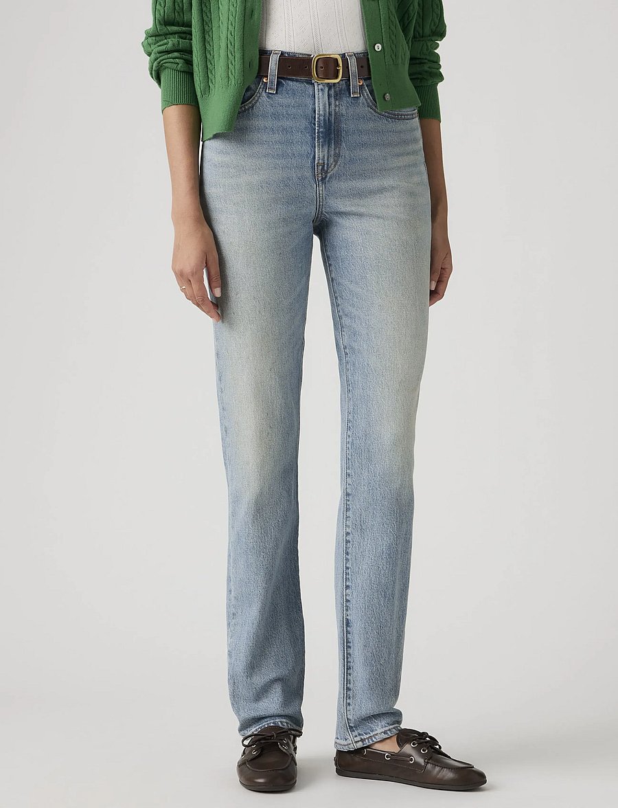 Levi's® - WEDGIE SLIM IN THE DUST - slim fit džinsi - med indigo - worn in - 5