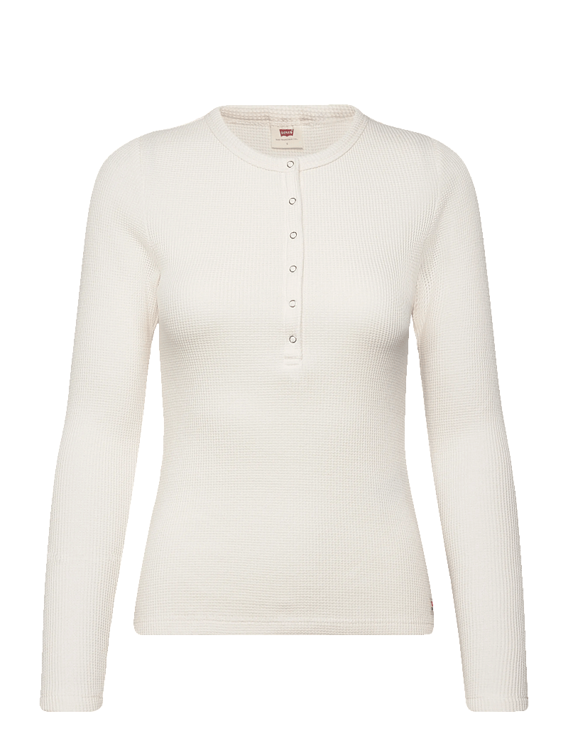 Levi's® - DRY GOODS HENLEY WAFFLE GARDEN - langærmede toppe - neutrals - 1