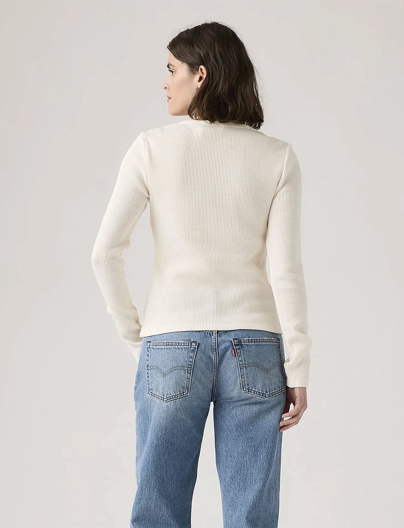 Levi's® - DRY GOODS HENLEY WAFFLE GARDEN - langærmede toppe - neutrals - 3