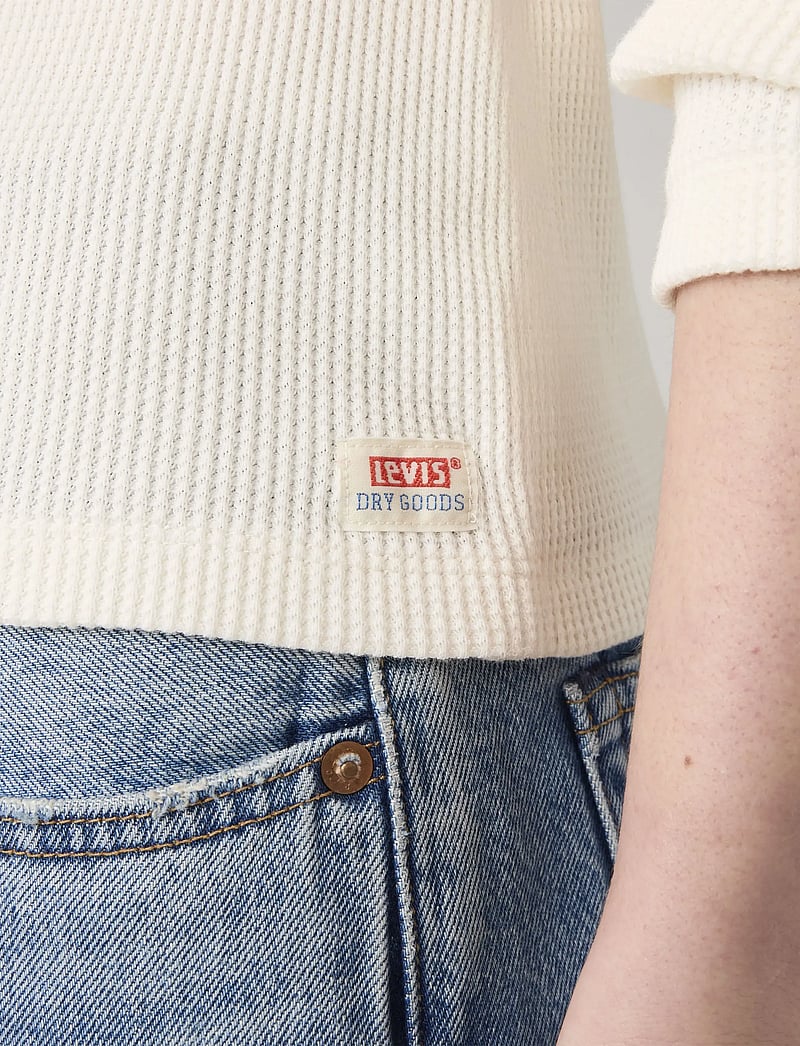 Levi's® - DRY GOODS HENLEY WAFFLE GARDEN - langærmede toppe - neutrals - 5