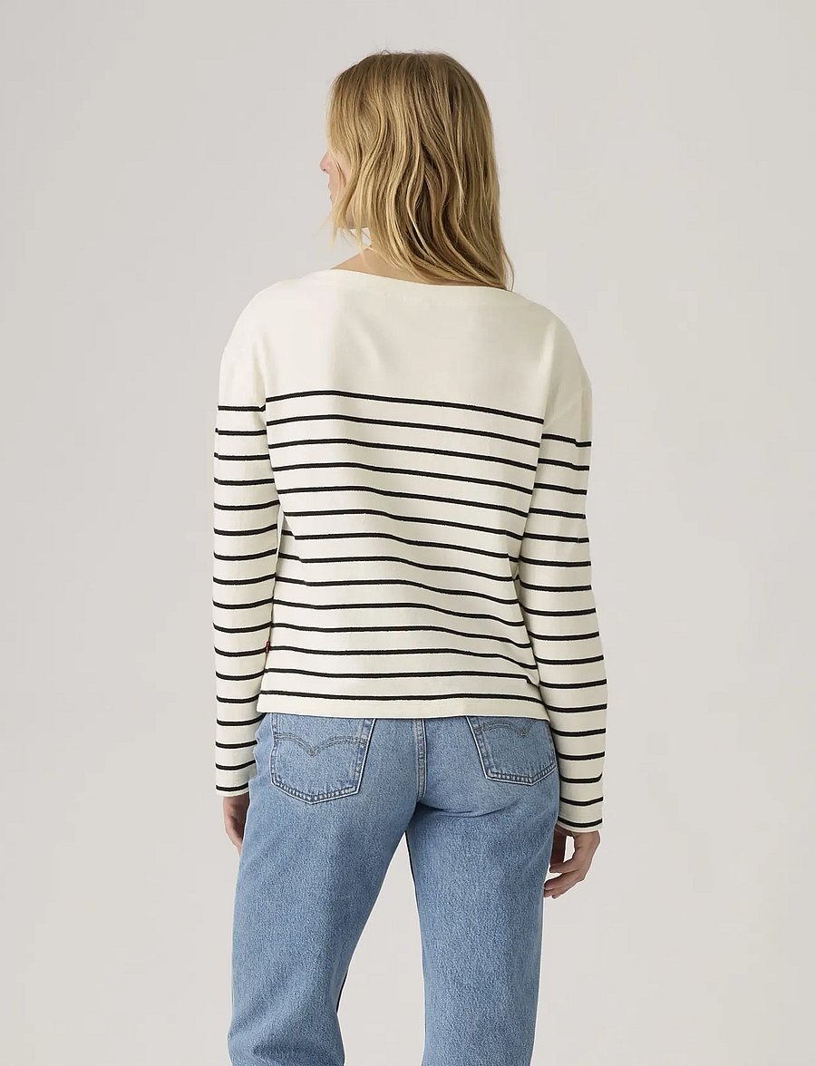Levi's® - MARIN STRIPE TOP MAGNOLIA STRI - sviitrid - neutrals - 3