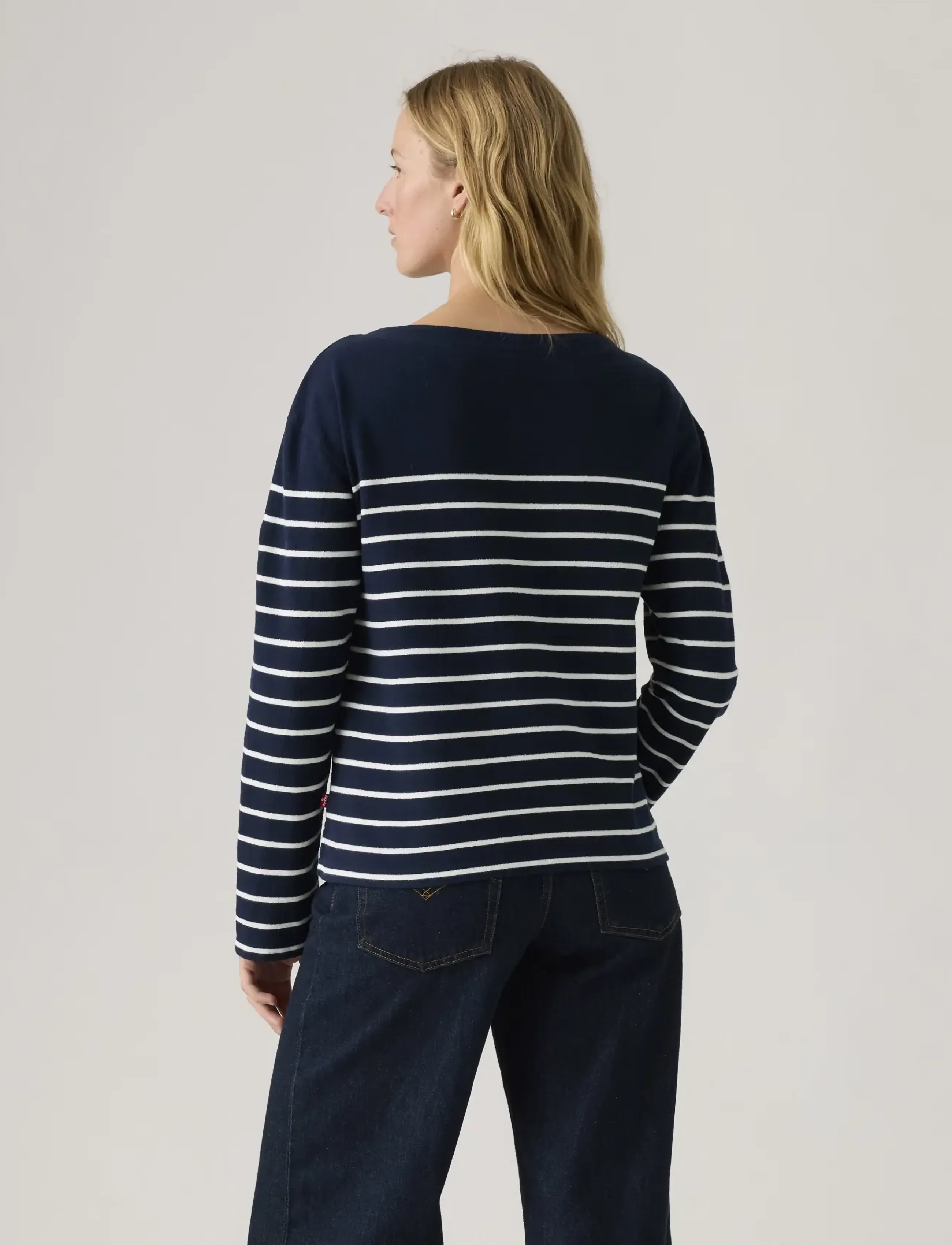 Levi's® - MARIN STRIPE TOP MAGNOLIA STRI - pulls - blues - 3