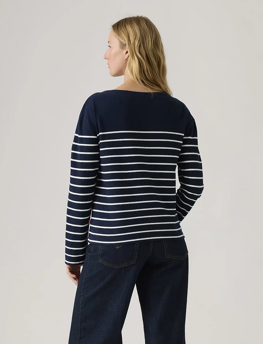 Levi's® - MARIN STRIPE TOP MAGNOLIA STRI - striktrøjer - blues - 3