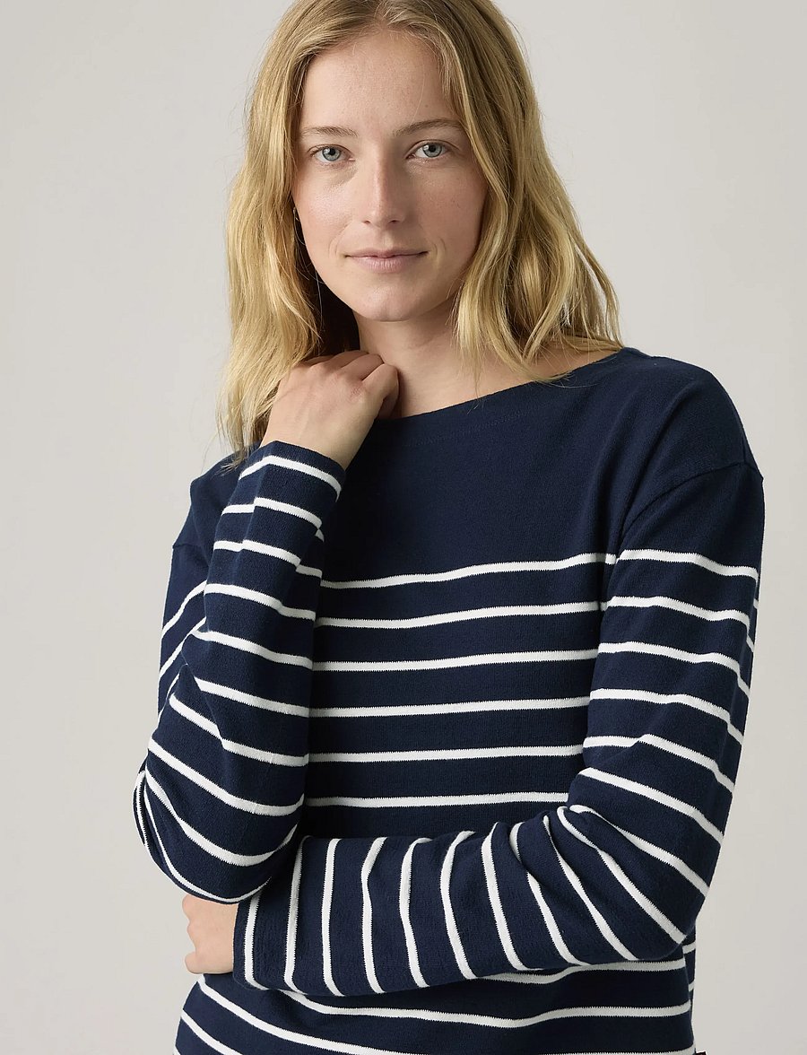Levi's® - MARIN STRIPE TOP MAGNOLIA STRI - striktrøjer - blues - 4
