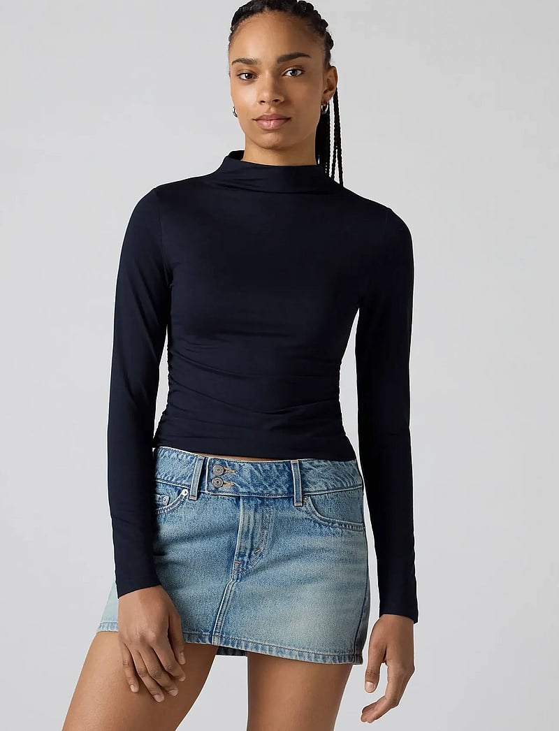 Levi's® - NINA TOP ANTHRACITE NIGHT - kõrge kaelusega kudumid - blacks - 0