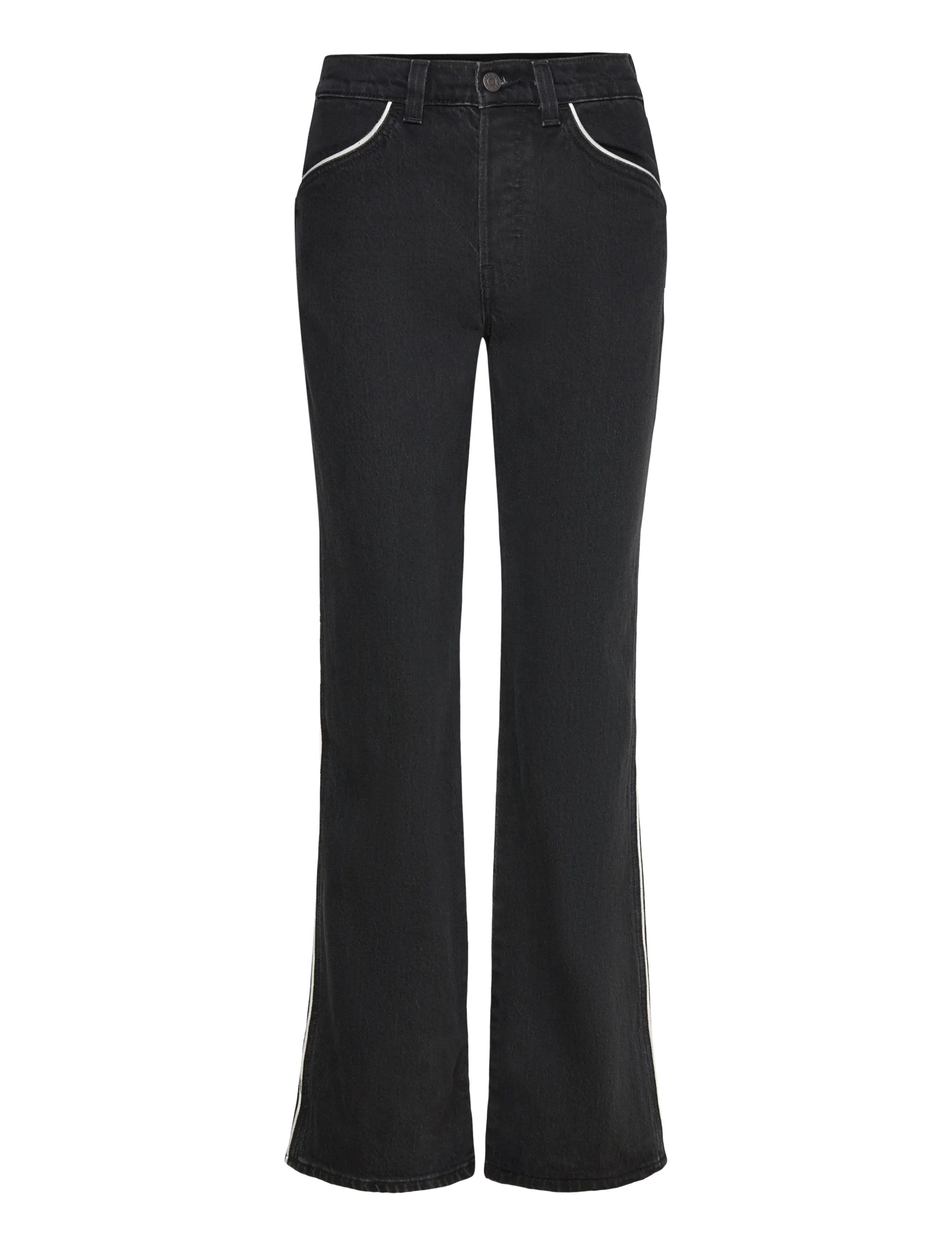 LEVI'S Wedgie Stiefel Piping Sunset Ride Schwarz - 27x34 - Damen