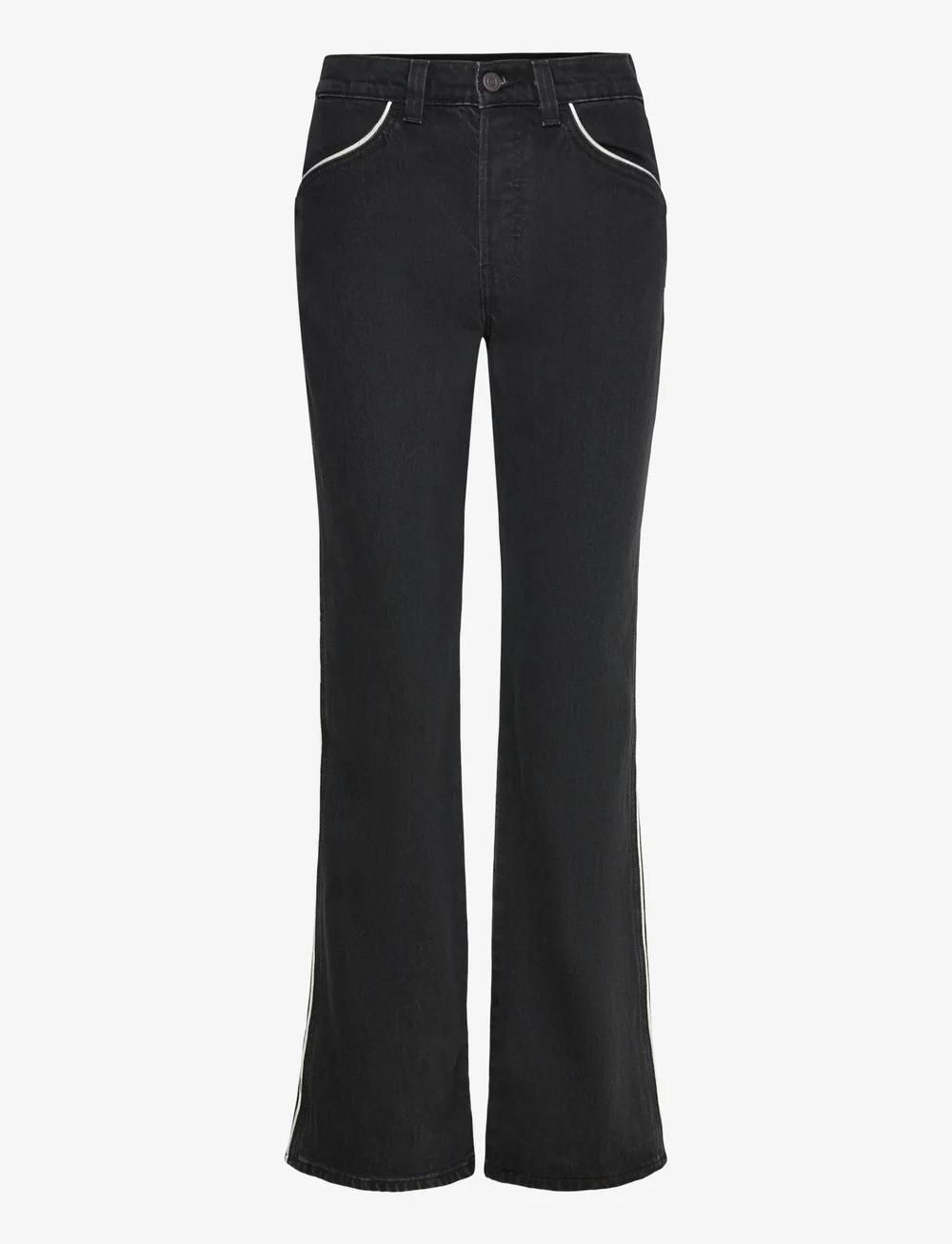 Levi's® - WEDGIE BOOT PIPING SUNSET RIDE - alt laienevad teksad - blacks - 1