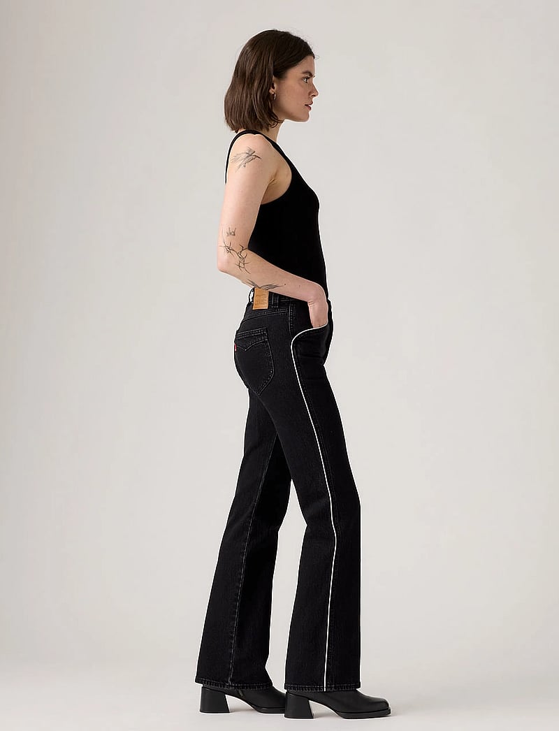 Levi's® - WEDGIE BOOT PIPING SUNSET RIDE - bootcut jeans - blacks - 5