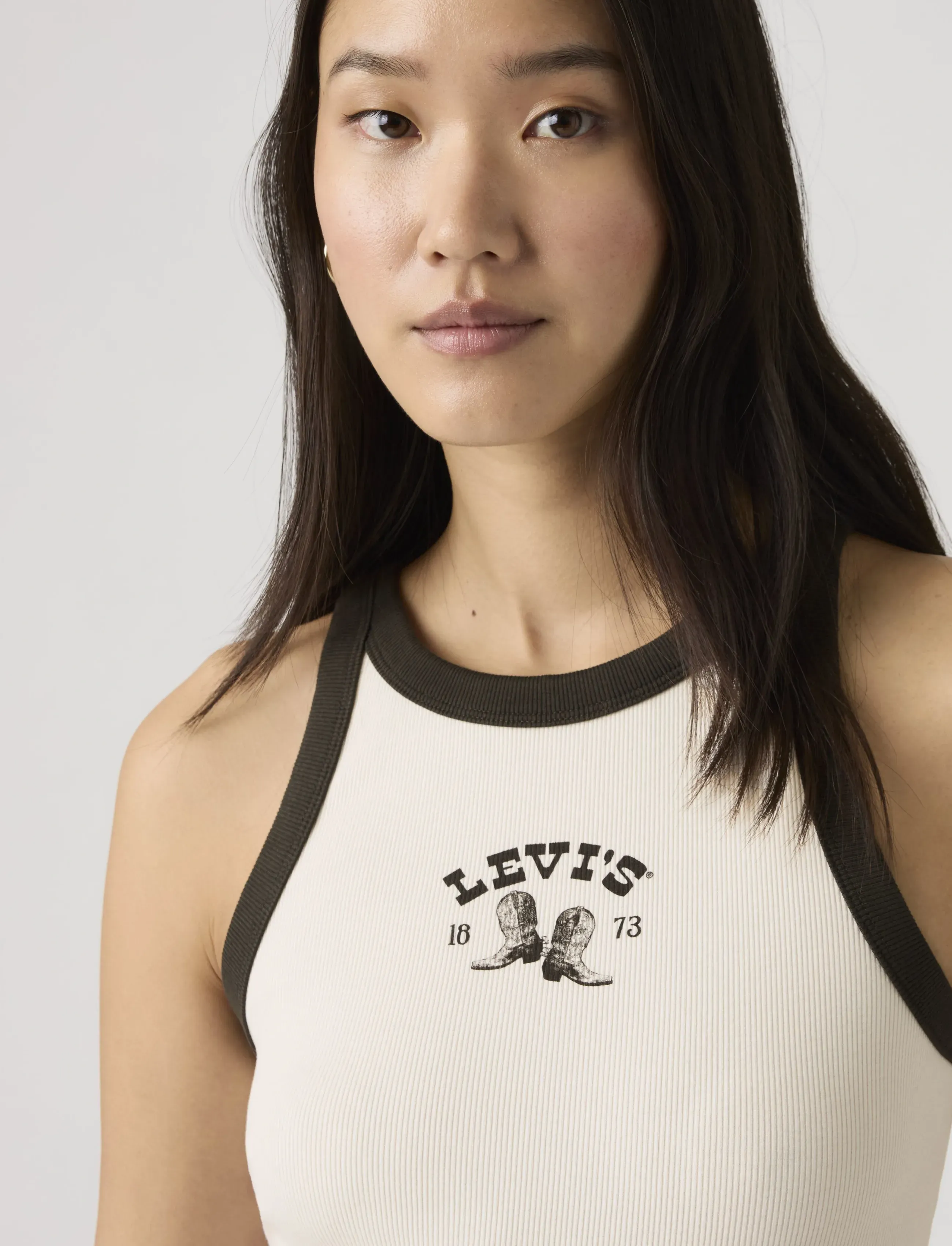 Levi's® - GR ESSENTIAL RACER TANK ARCHIV - tanktops - neutrals - 4