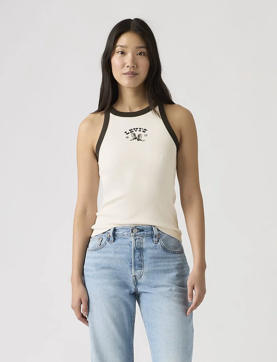 Levi's® - GR ESSENTIAL RACER TANK ARCHIV - Ärmellose tops - neutrals - 5