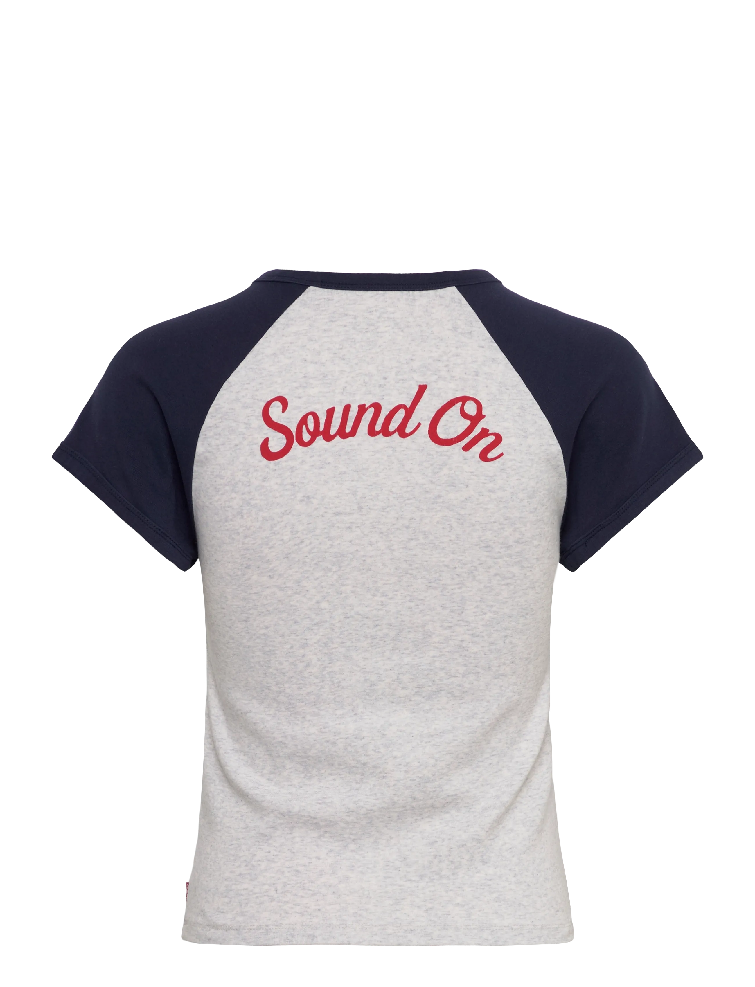 Levi's® - GR RILEY RAGLAN TEE SOUND ON O - t-shirts - greys - 2