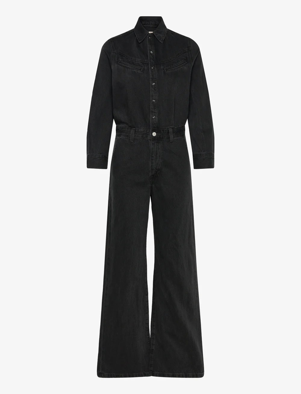 Levi's® - RINOA WIDE LEG JUMPSUIT CAPTUR - buksedragter - blacks - 1