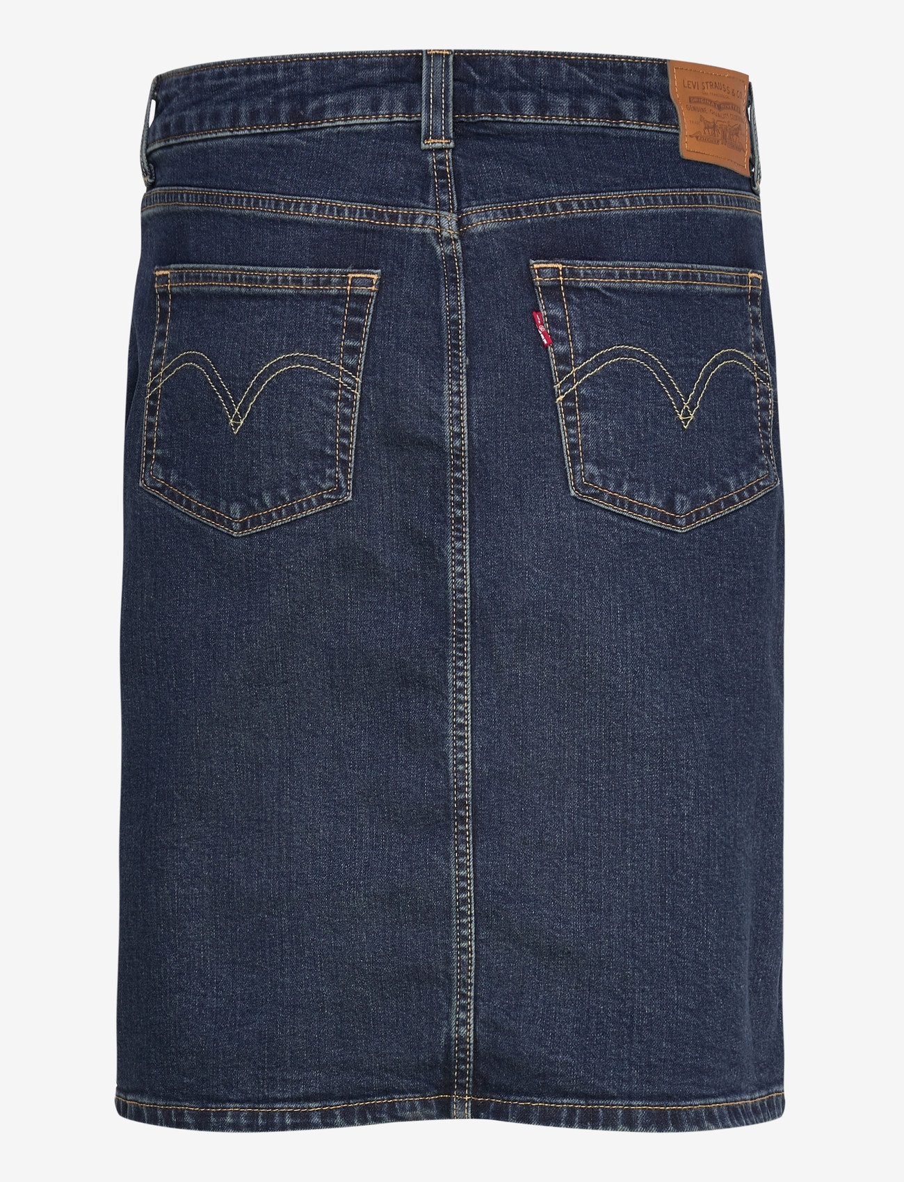 Levi's® - LOW MIDI SKIRT LONGER DAYS NO - denimnederdele - med indigo - worn in - 2